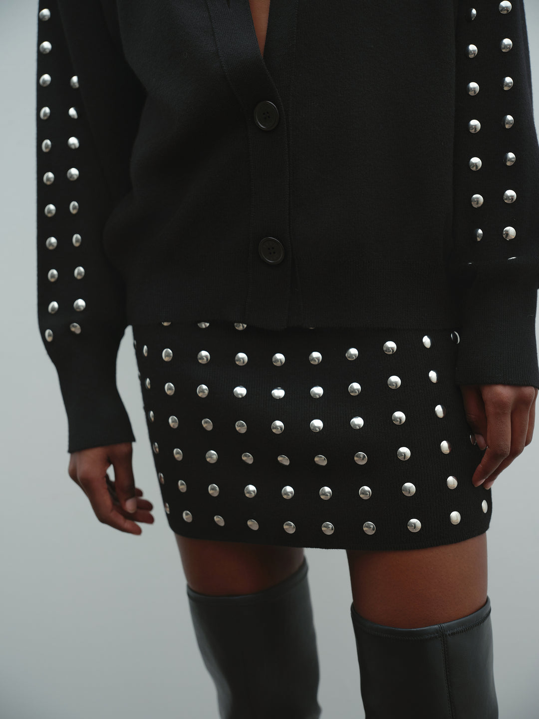 Minigonna AKEP con borchie