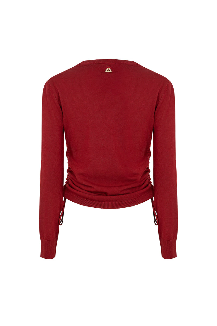 Maglia AKEP scollo "V" con coulisse laterali