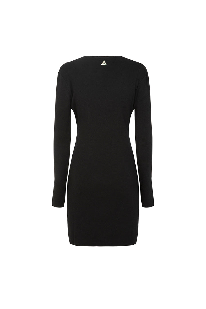 Abito corto AKEP con scollo profondo