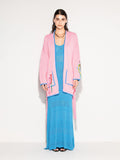 Cardigan lungo AKEP aperto con linea oversize