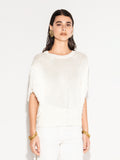Top AKEP oversize con maniche ampie