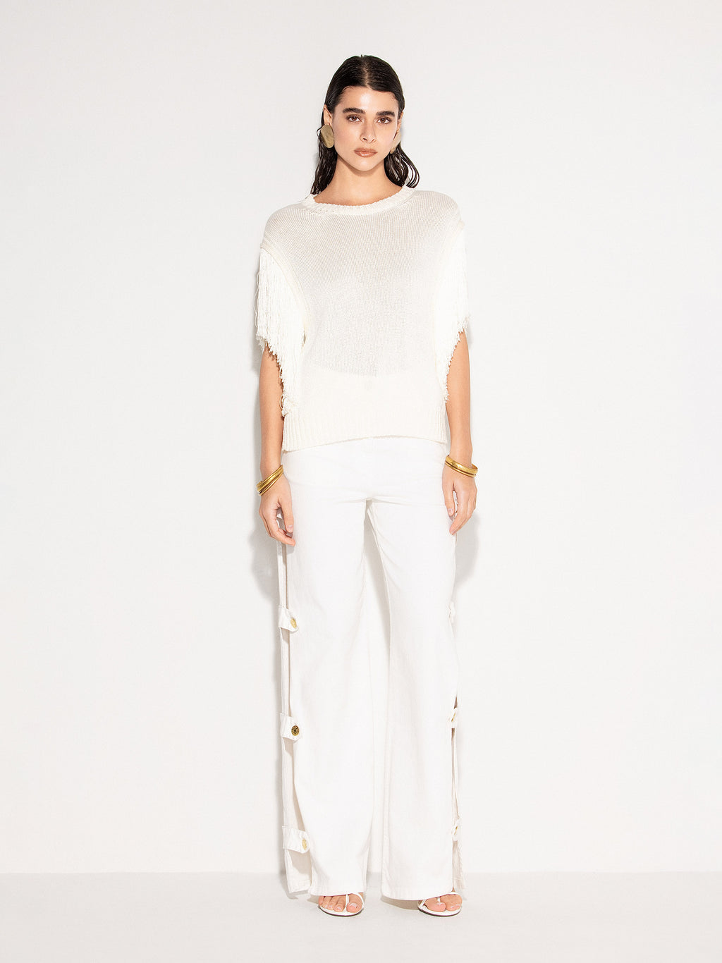 Top AKEP oversize con maniche ampie