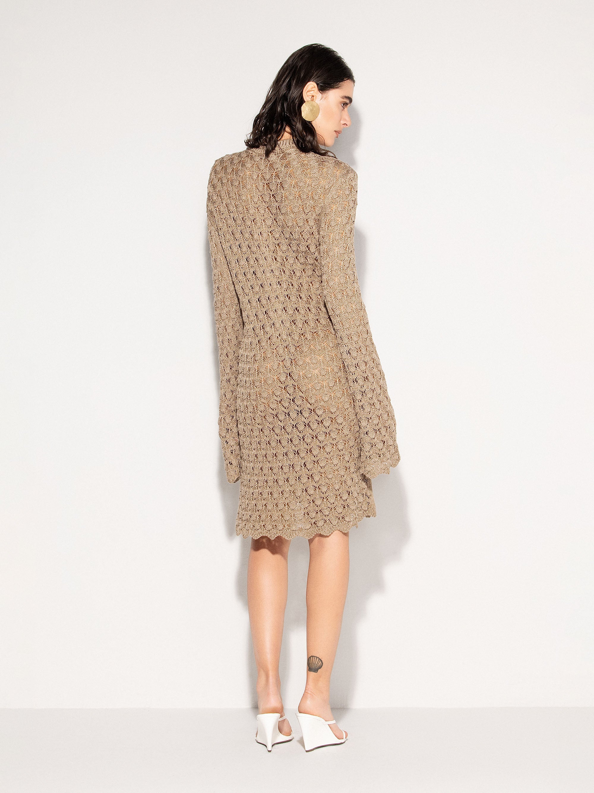 Abito AKEP con lavorazione traforata