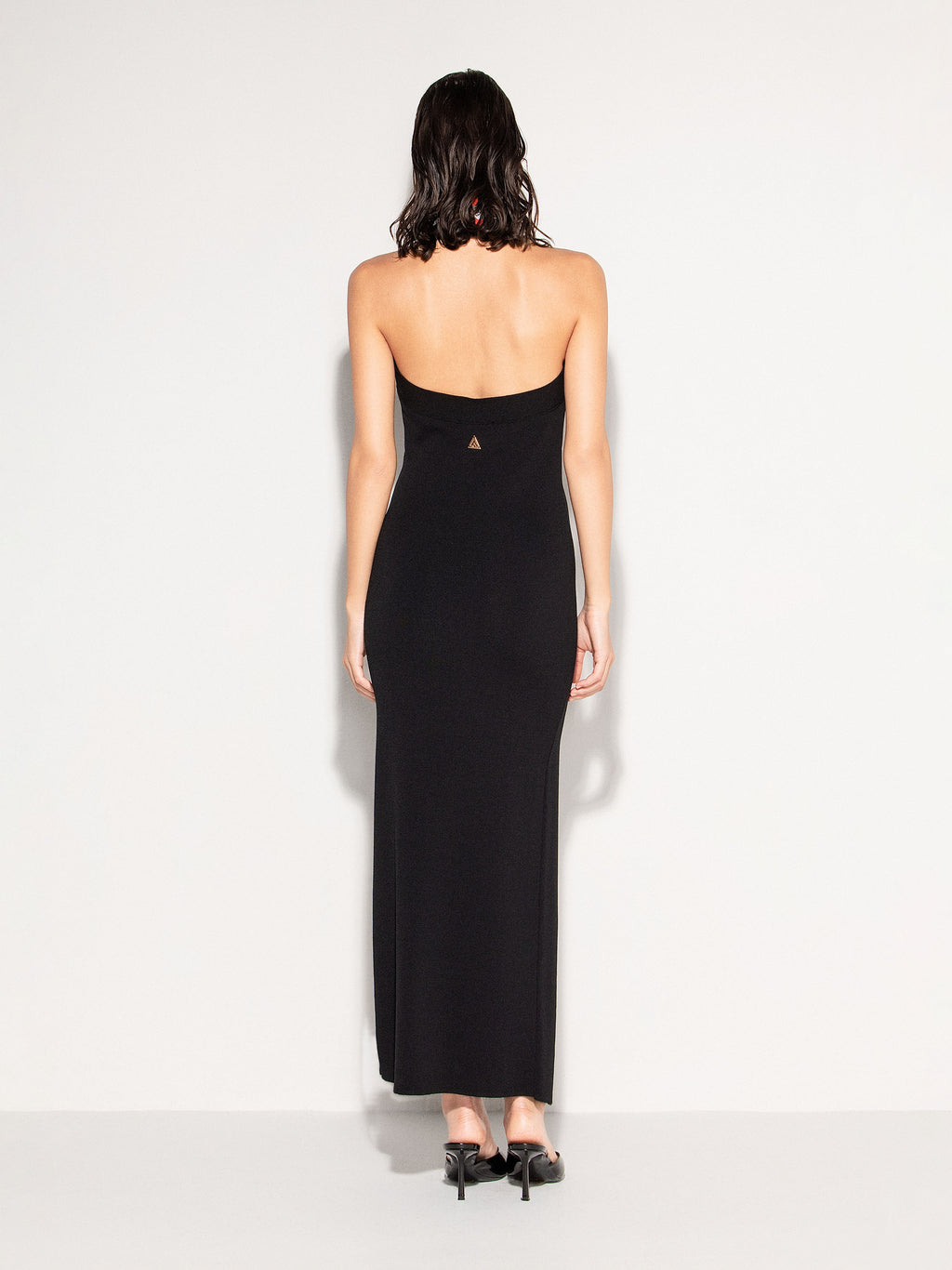 Abito lungo AKEP con spacco laterale