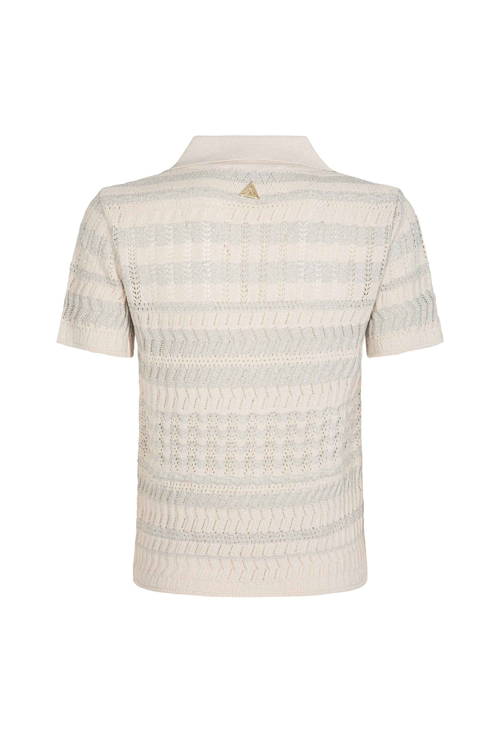 Polo traforata in maglia AKEP