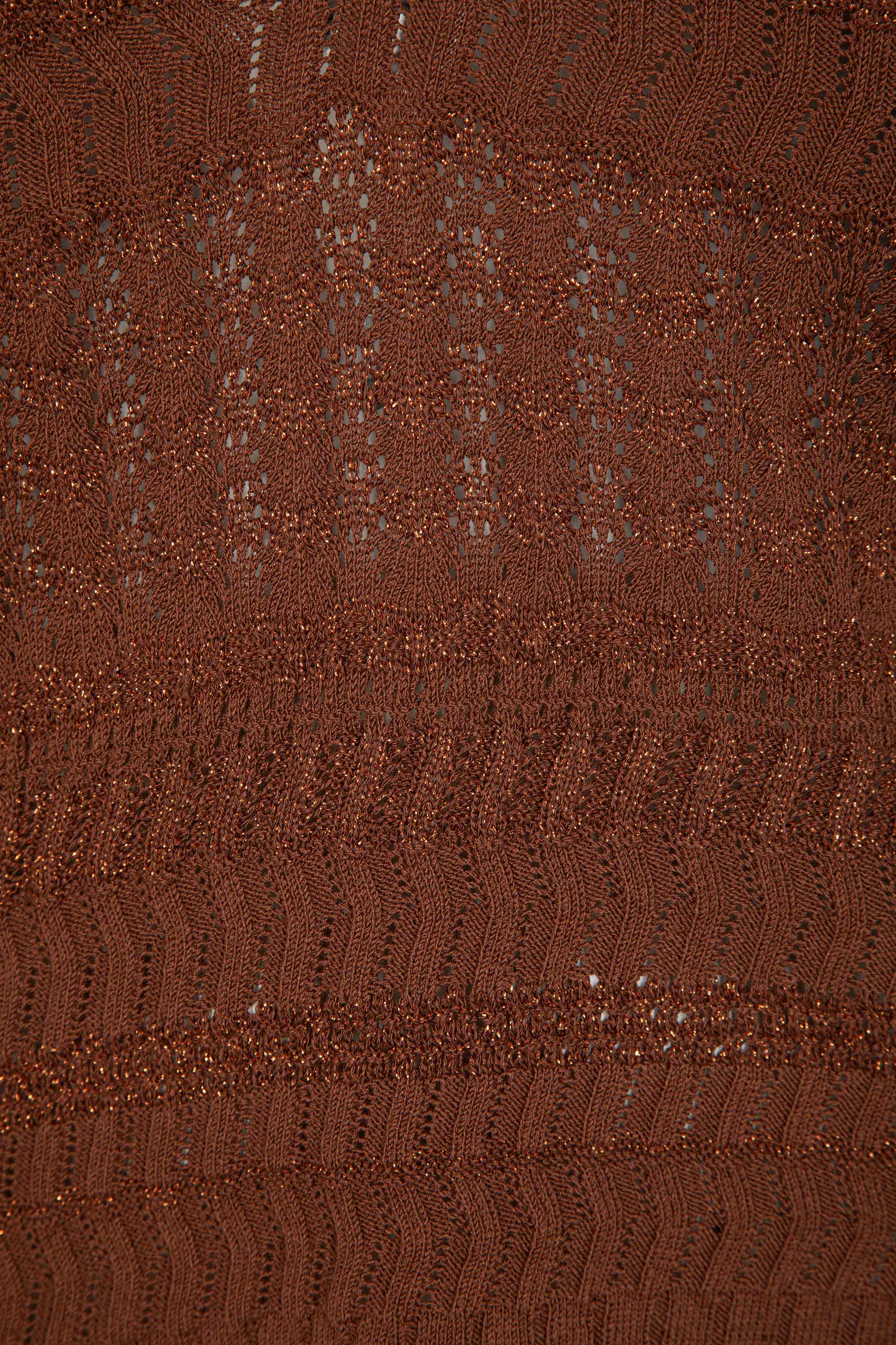 Polo traforata in maglia AKEP