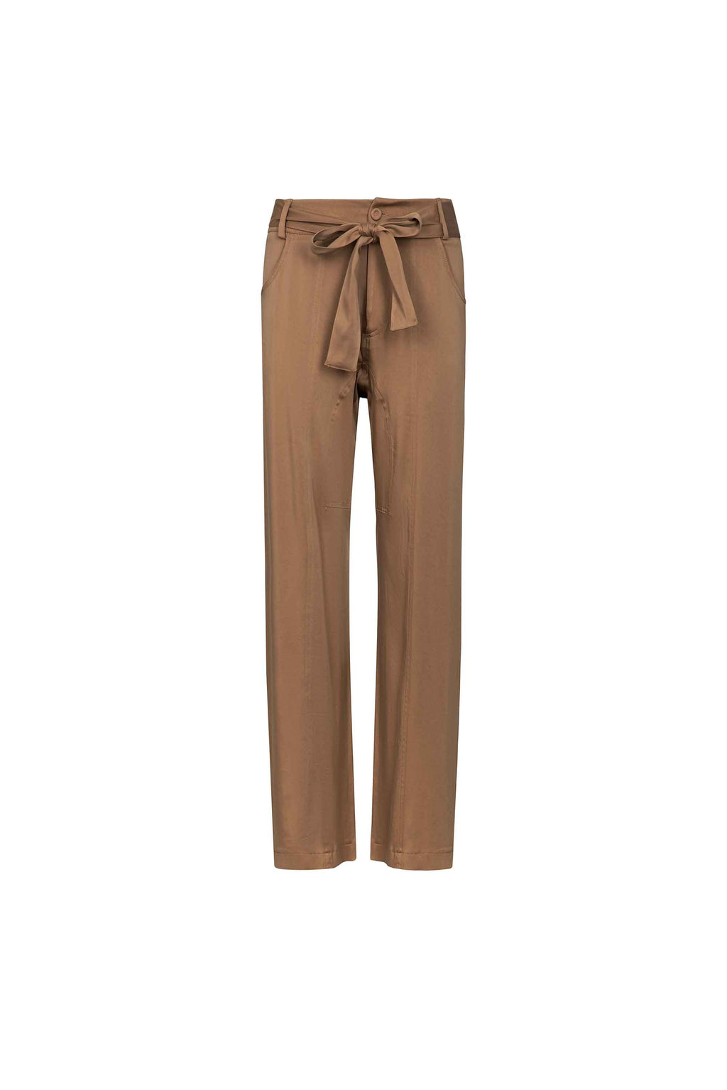 Pantaloni AKEP a gamba ampia tinta unita