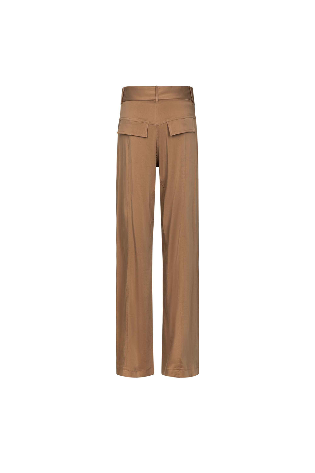 Pantaloni AKEP a gamba ampia tinta unita