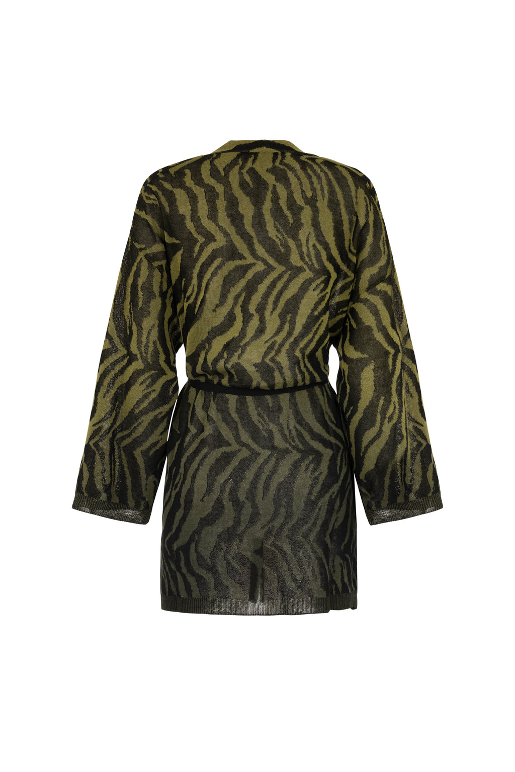 Cardigan corto in maglia jacquard AKEP