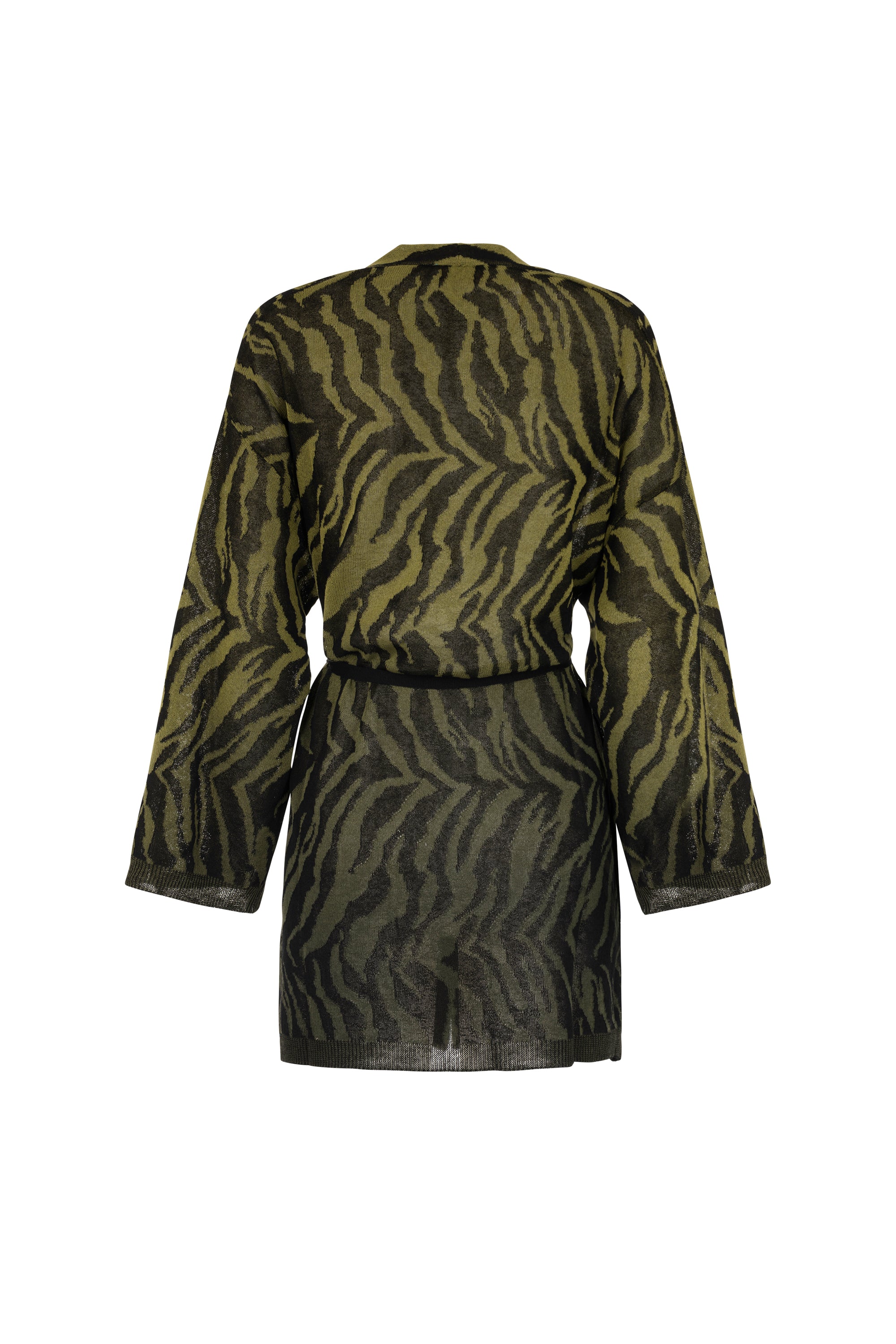 Cardigan corto in maglia jacquard AKEP