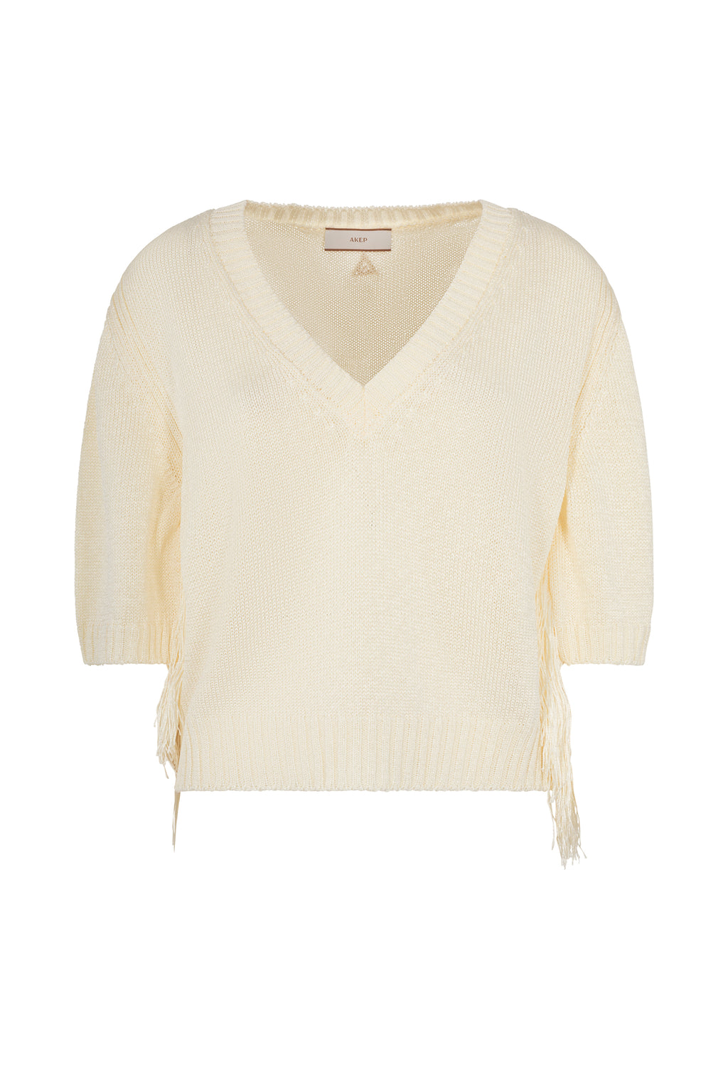 Top in maglia scollo V AKEP