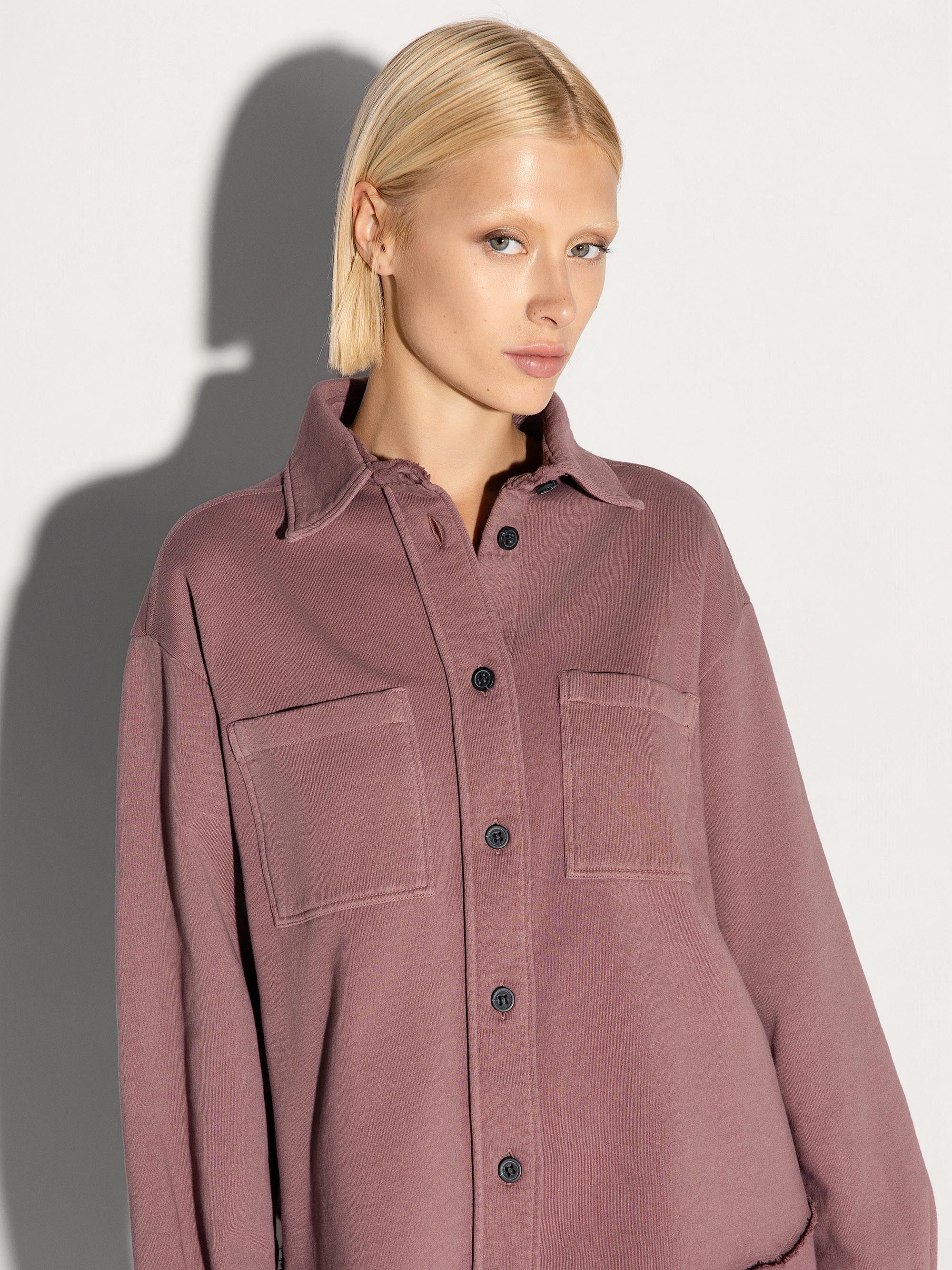 Overshirt AKEP in felpa