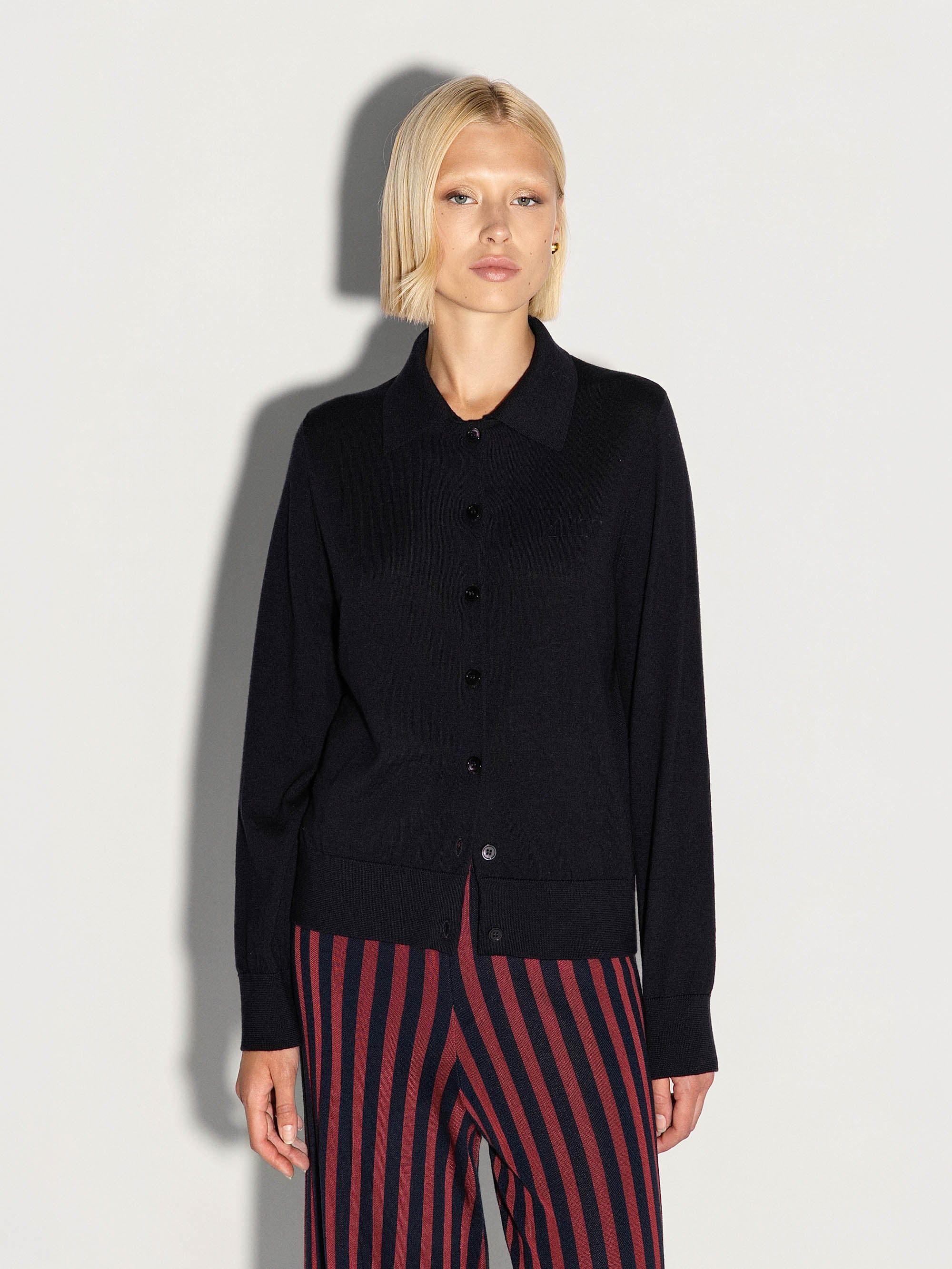 Camicia AKEP logo in lana