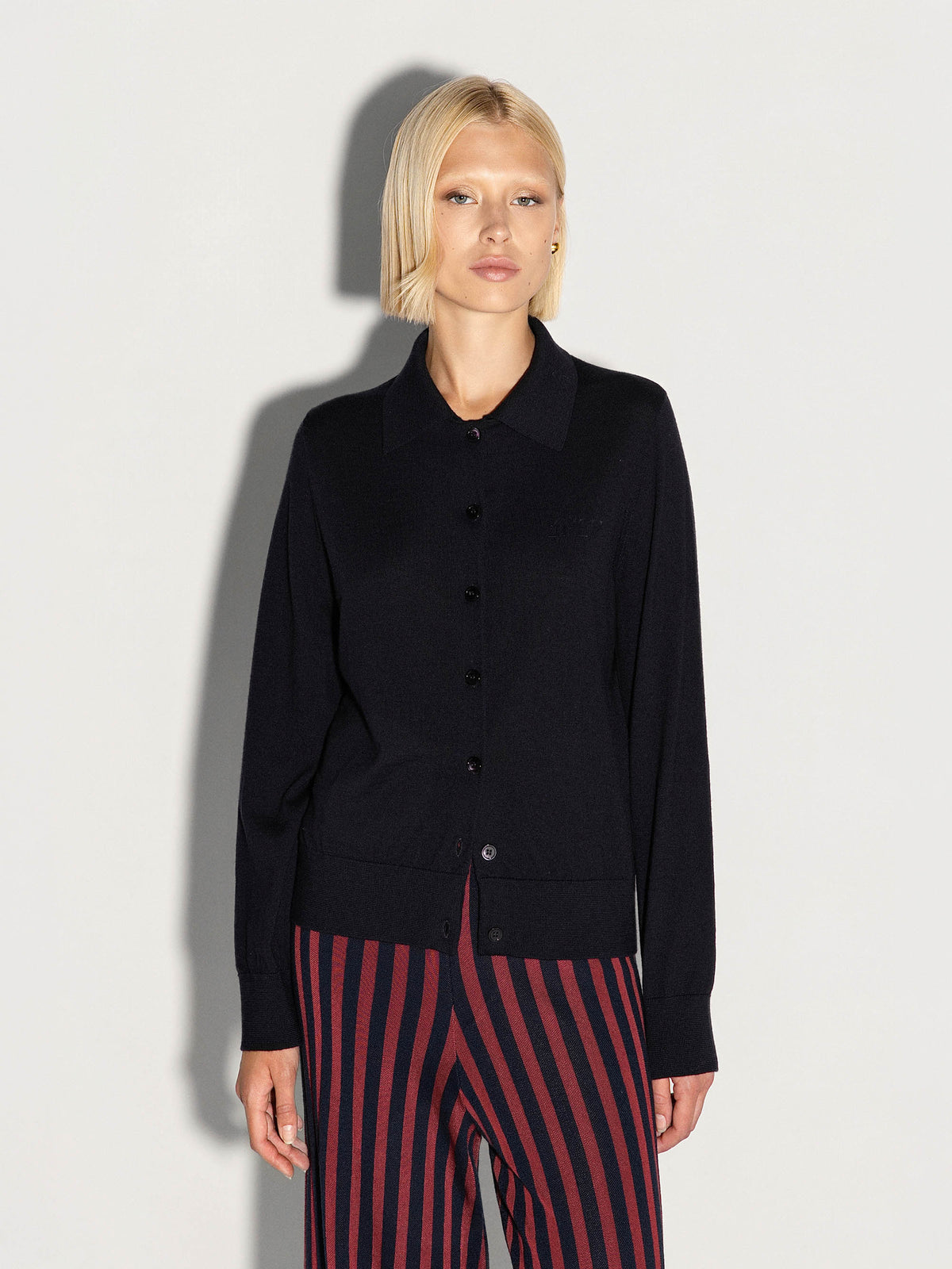 Camicia AKEP logo in lana