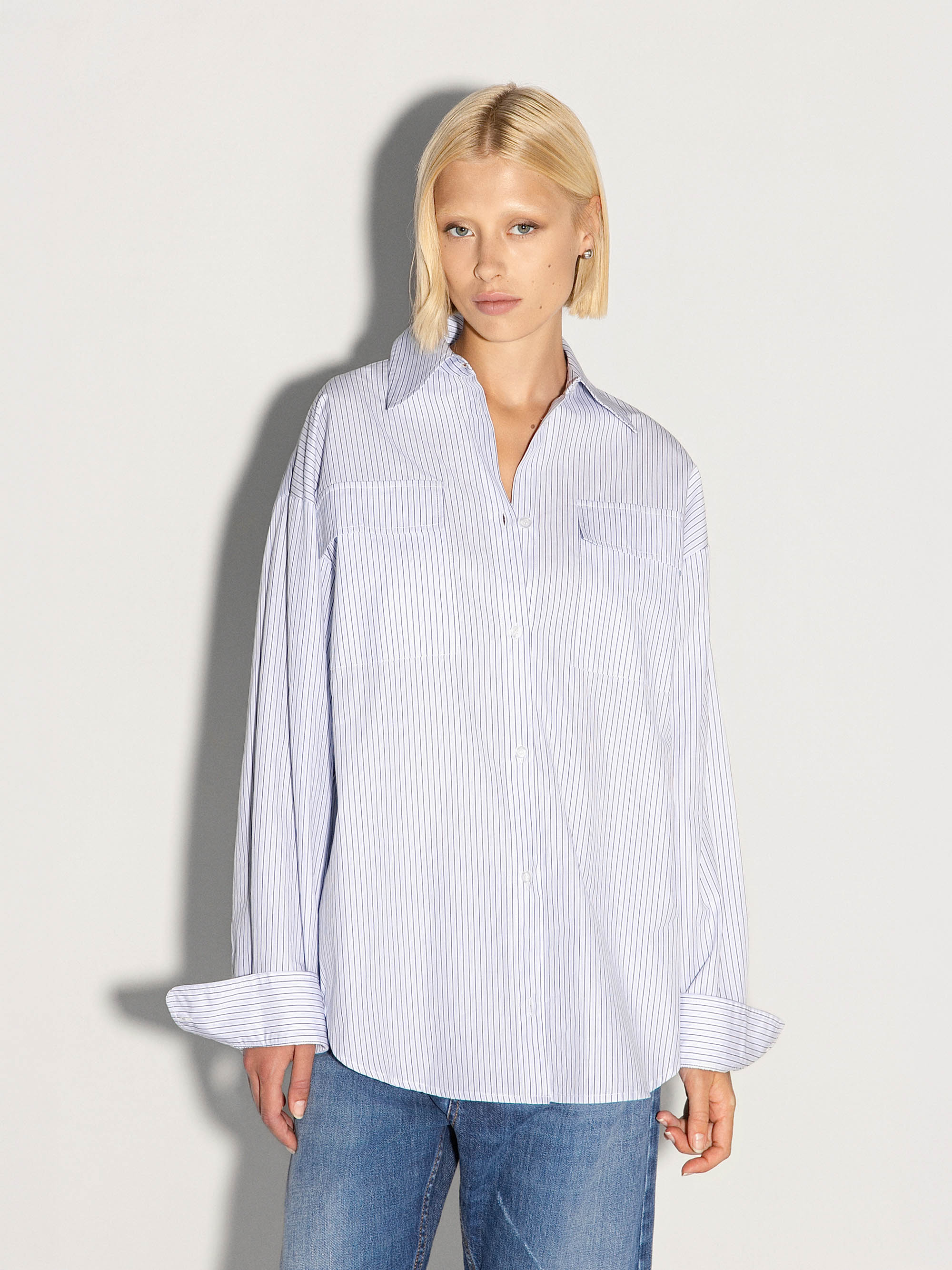 Camicia oversize AKEP a righe
