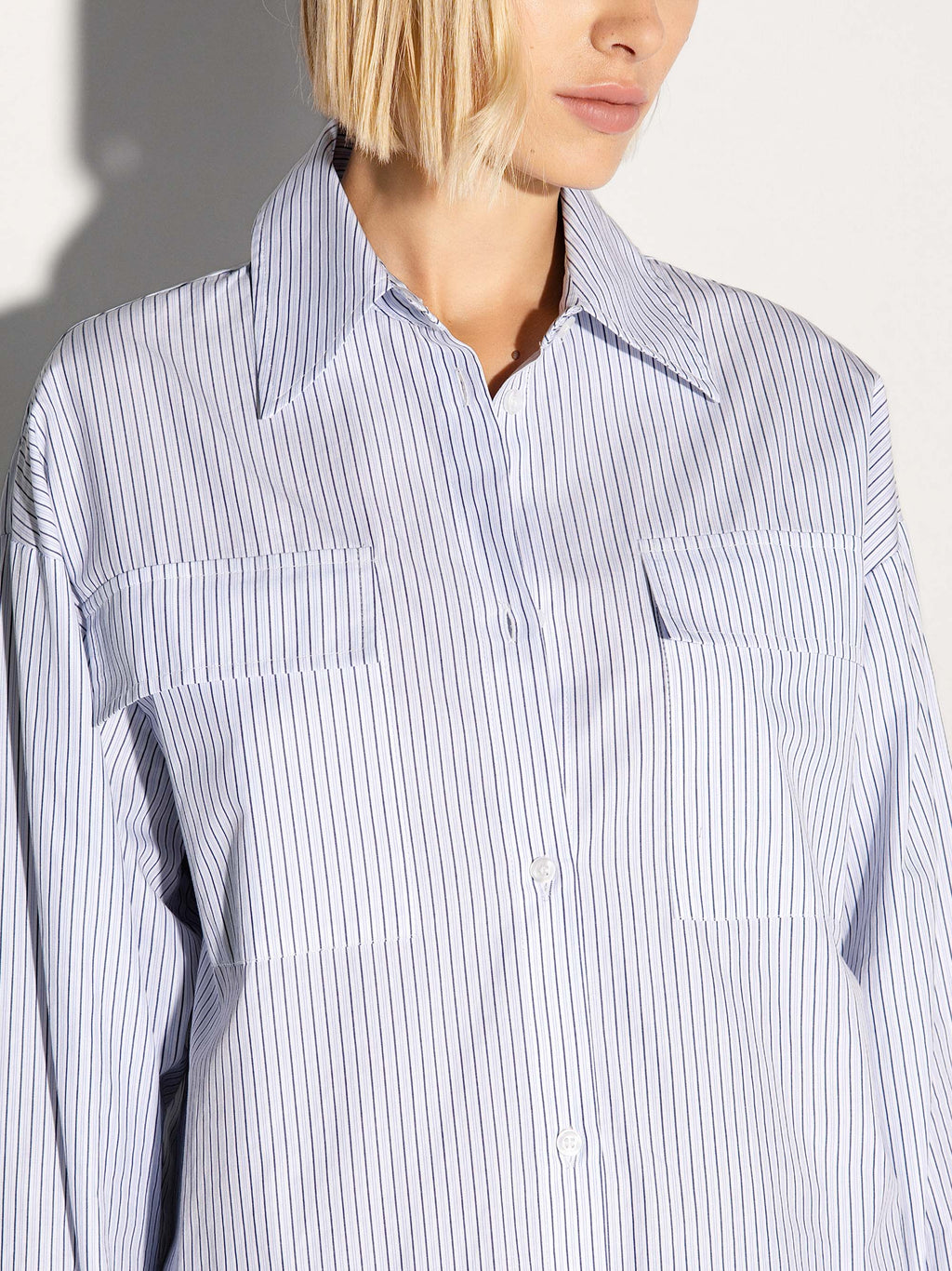 Camicia oversize AKEP a righe