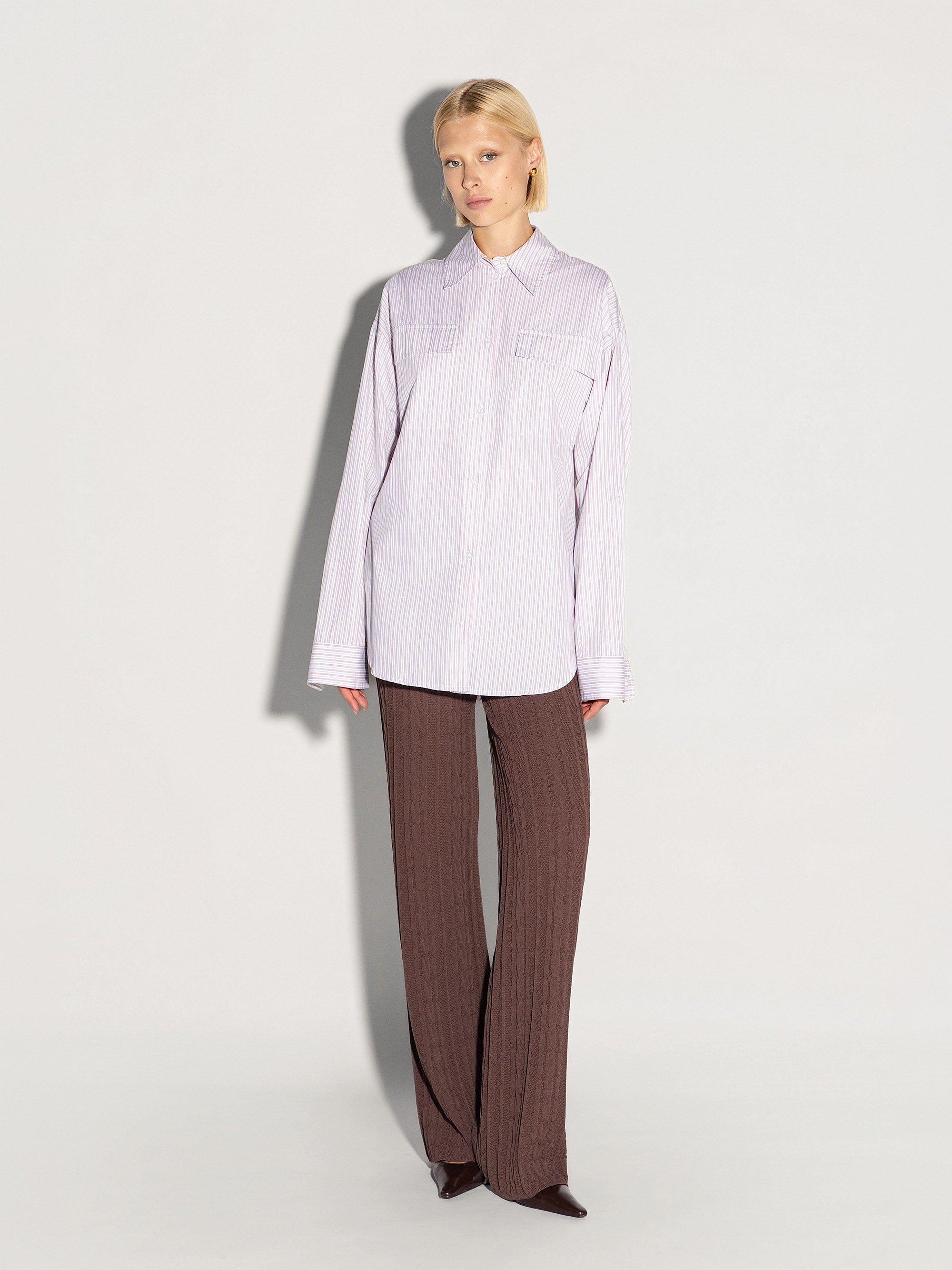 Camicia oversize AKEP a righe