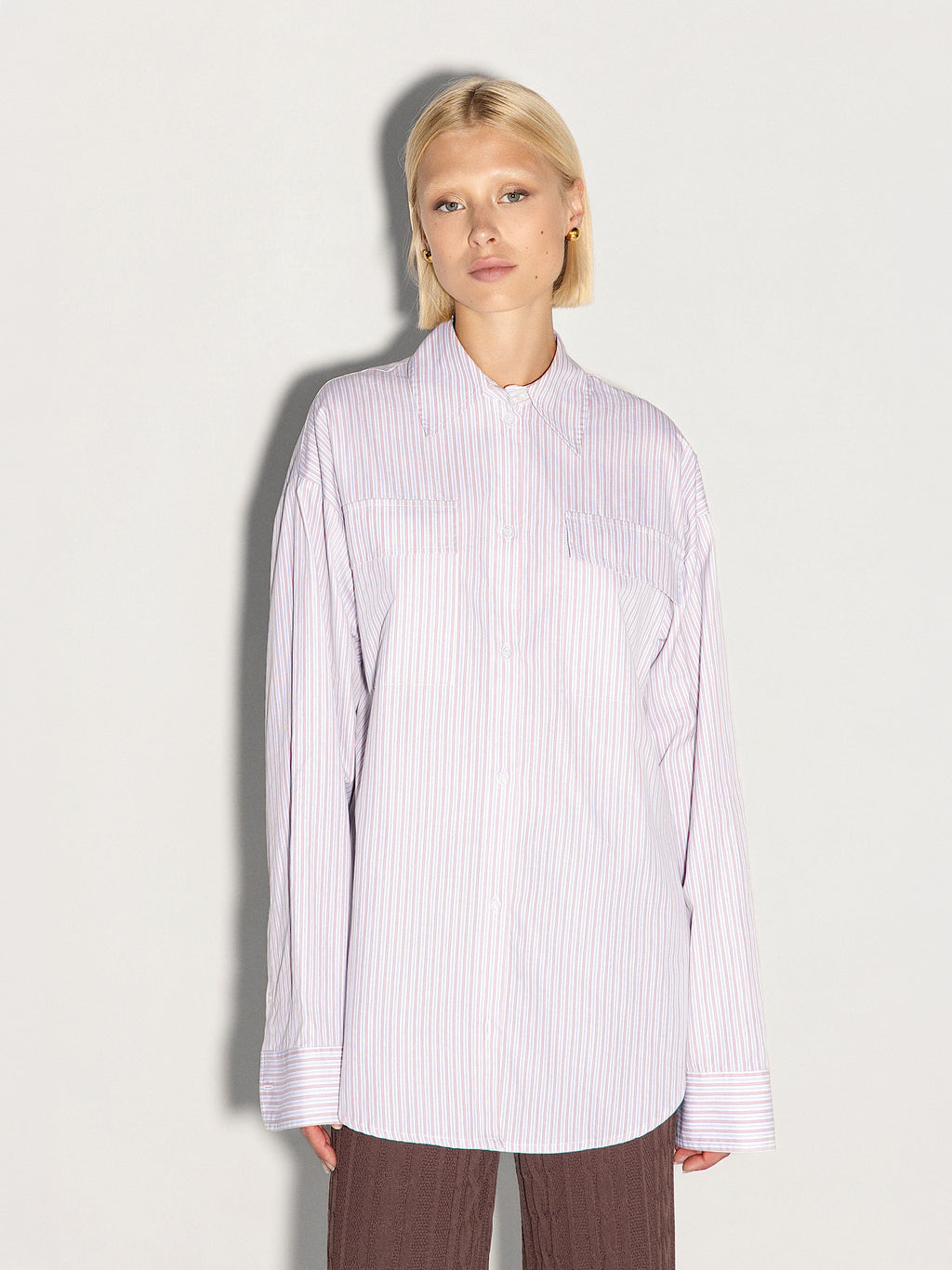 Camicia oversize AKEP a righe