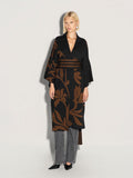 Kimono AKEP jacquard in lana merino
