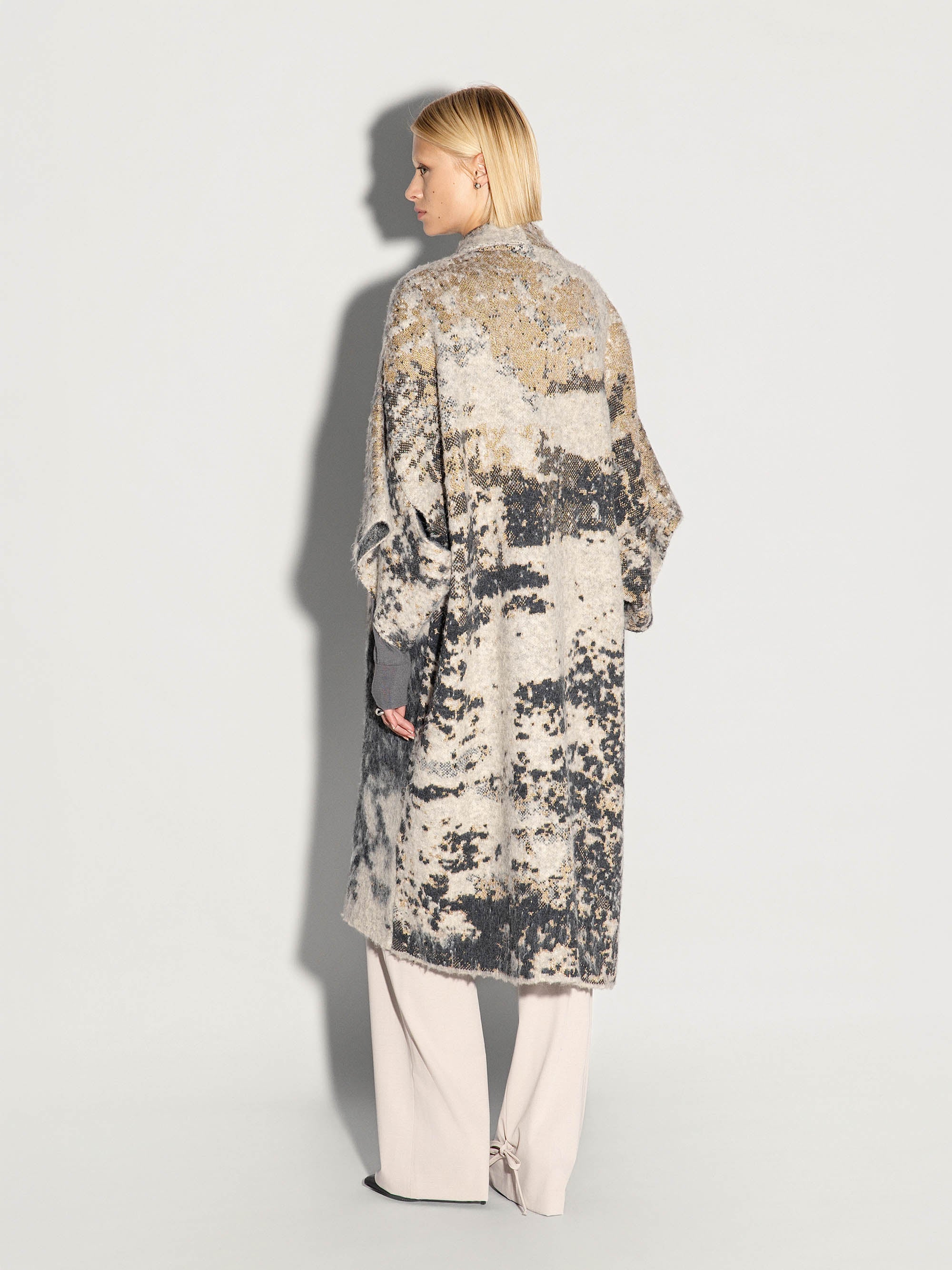 Kimono AKEP jacquard multifibra