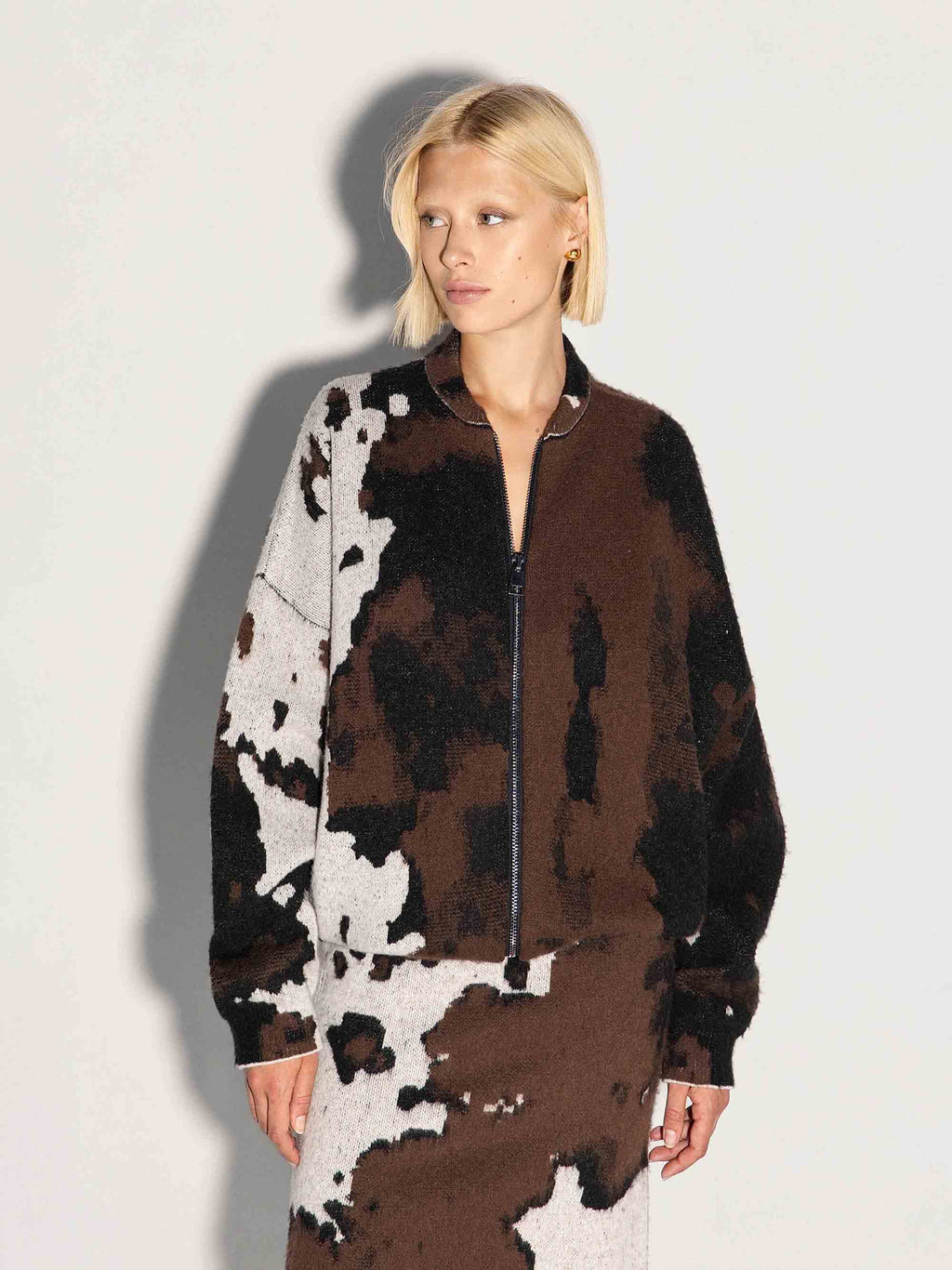 Giubbotto bomber AKEP in lana e alpaca