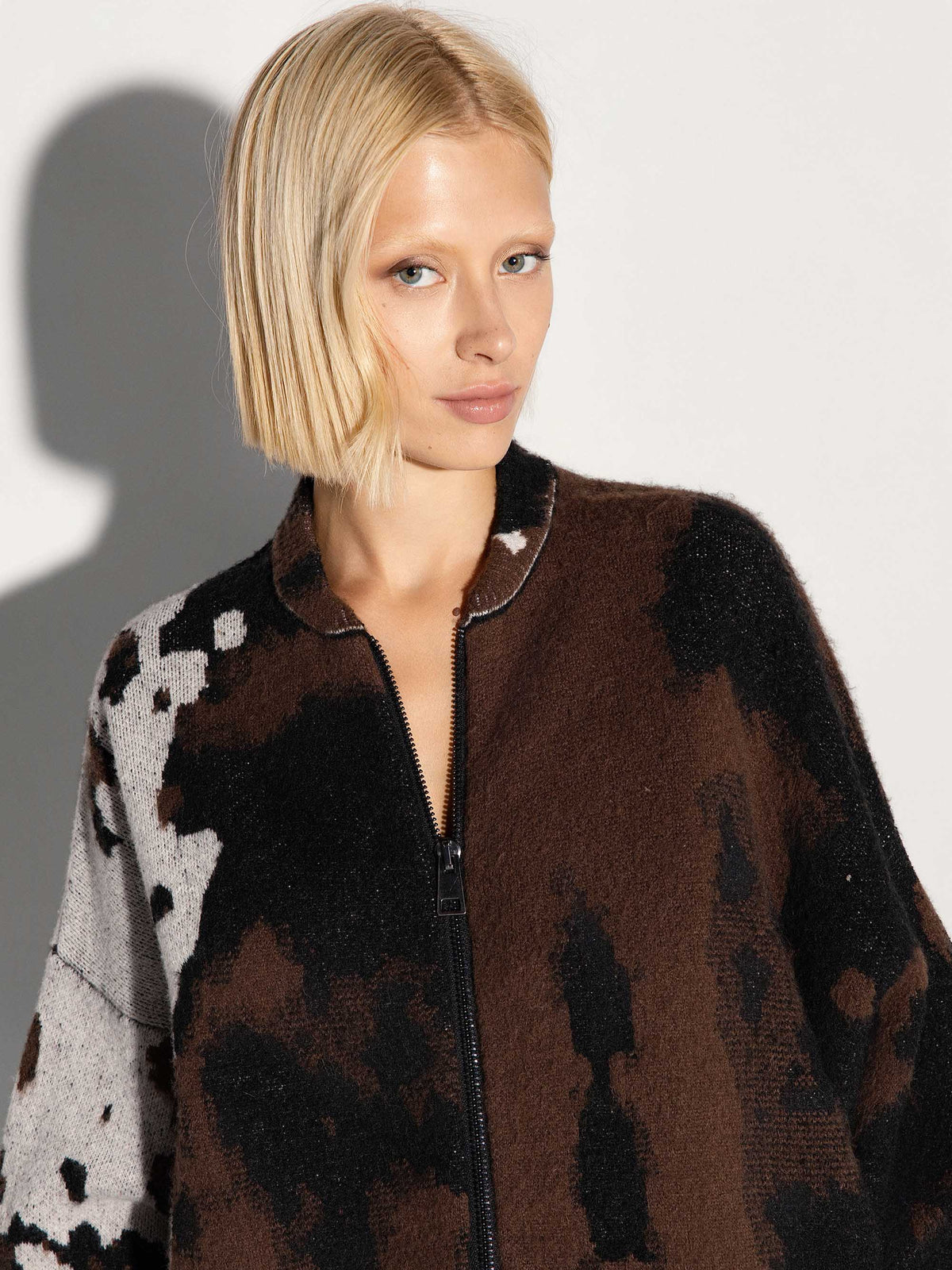 Giubbotto bomber AKEP in lana e alpaca
