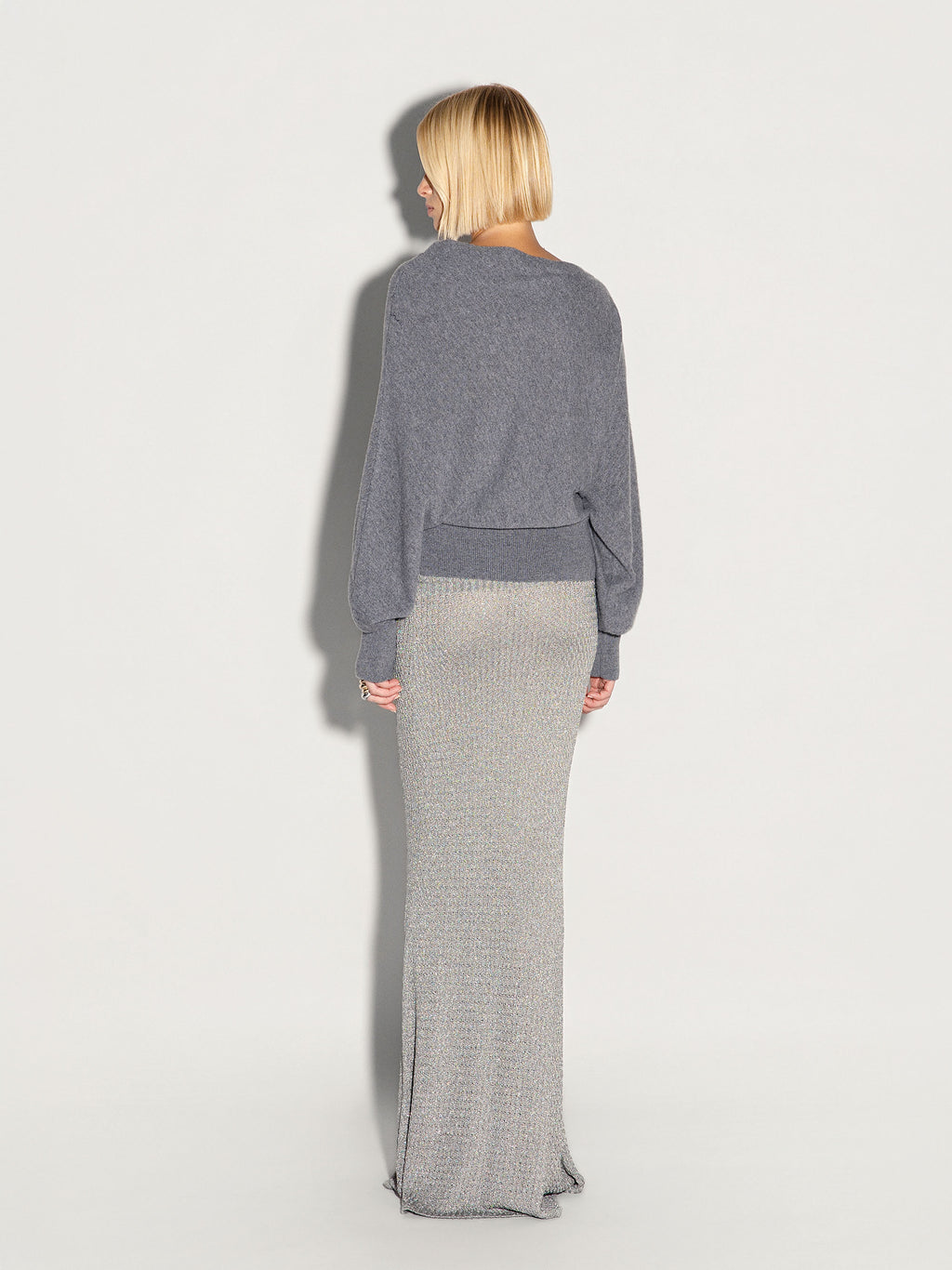 Pullover AKEP asimmetrico in cashmere