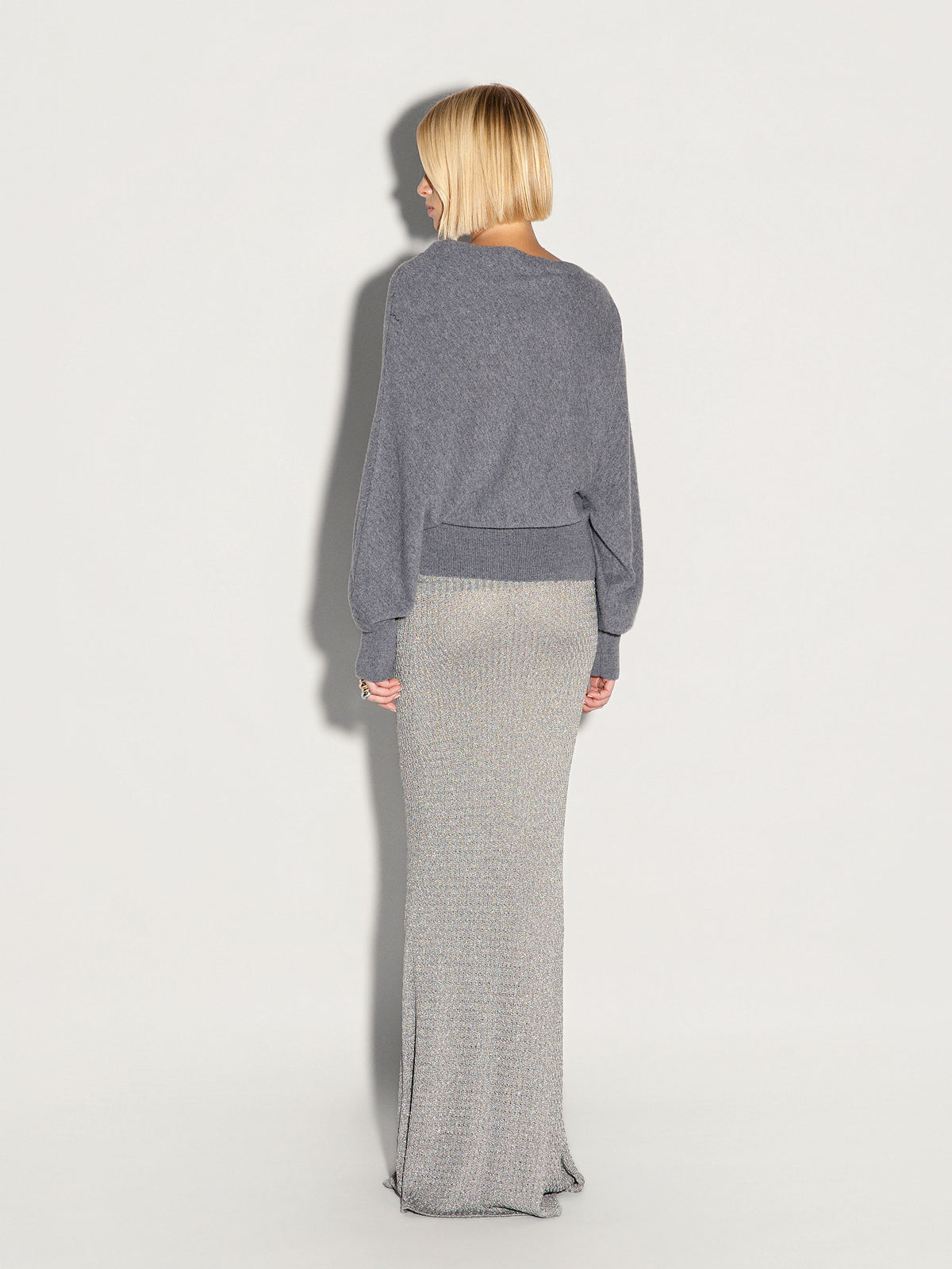 Pullover AKEP asimmetrico in cashmere