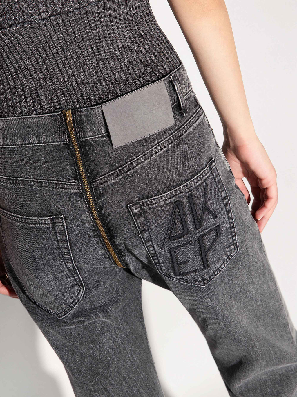 Jeans AKEP 5 tasche con zip