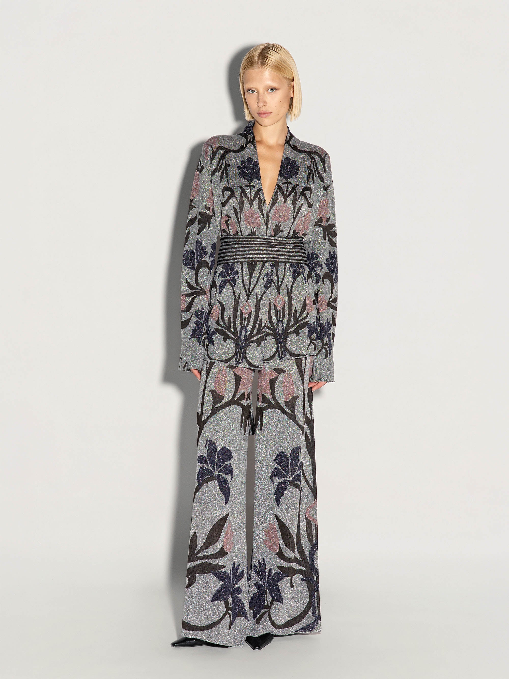 Pantalone AKEP palazzo lurex