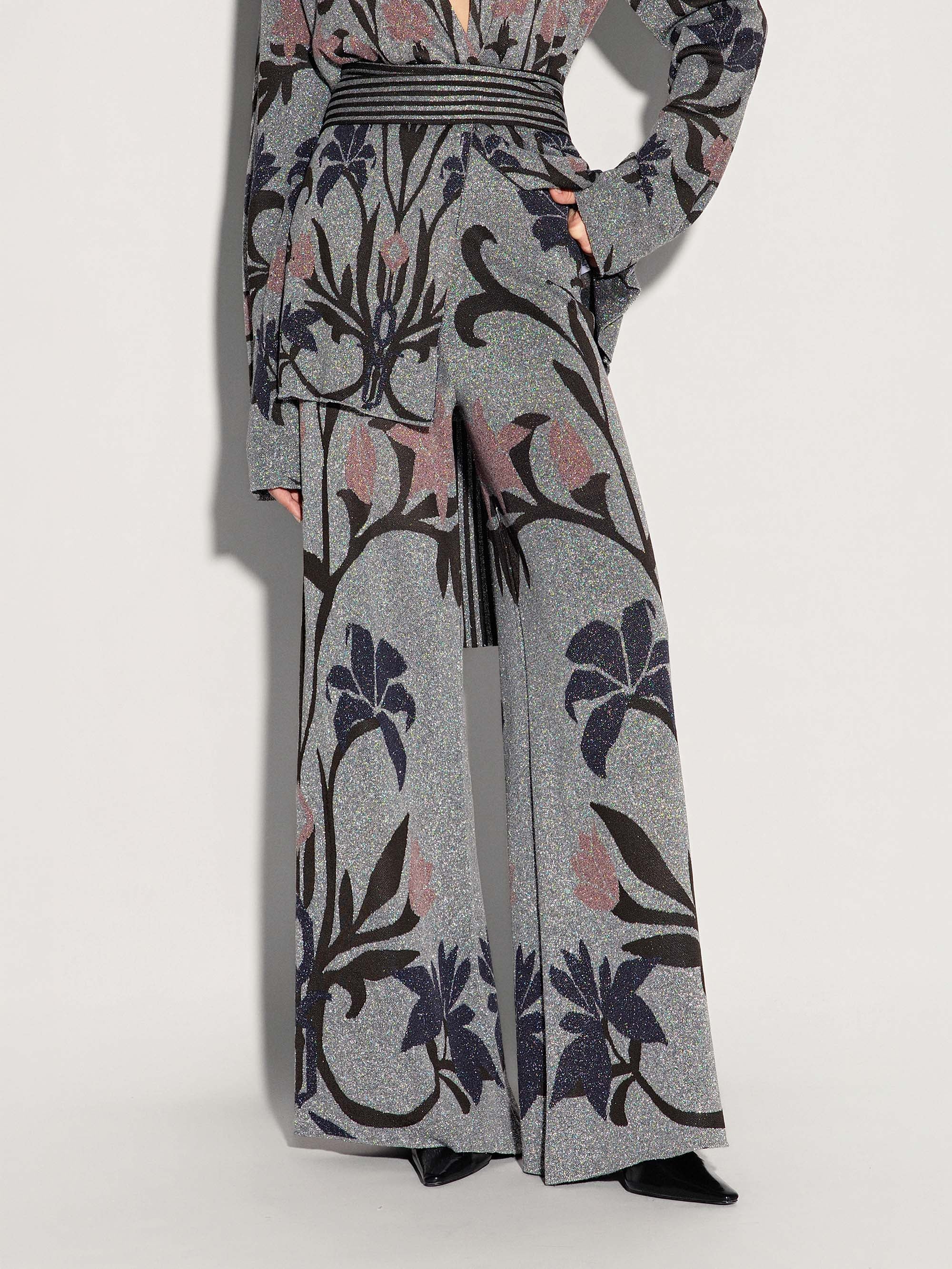 Pantalone AKEP palazzo lurex