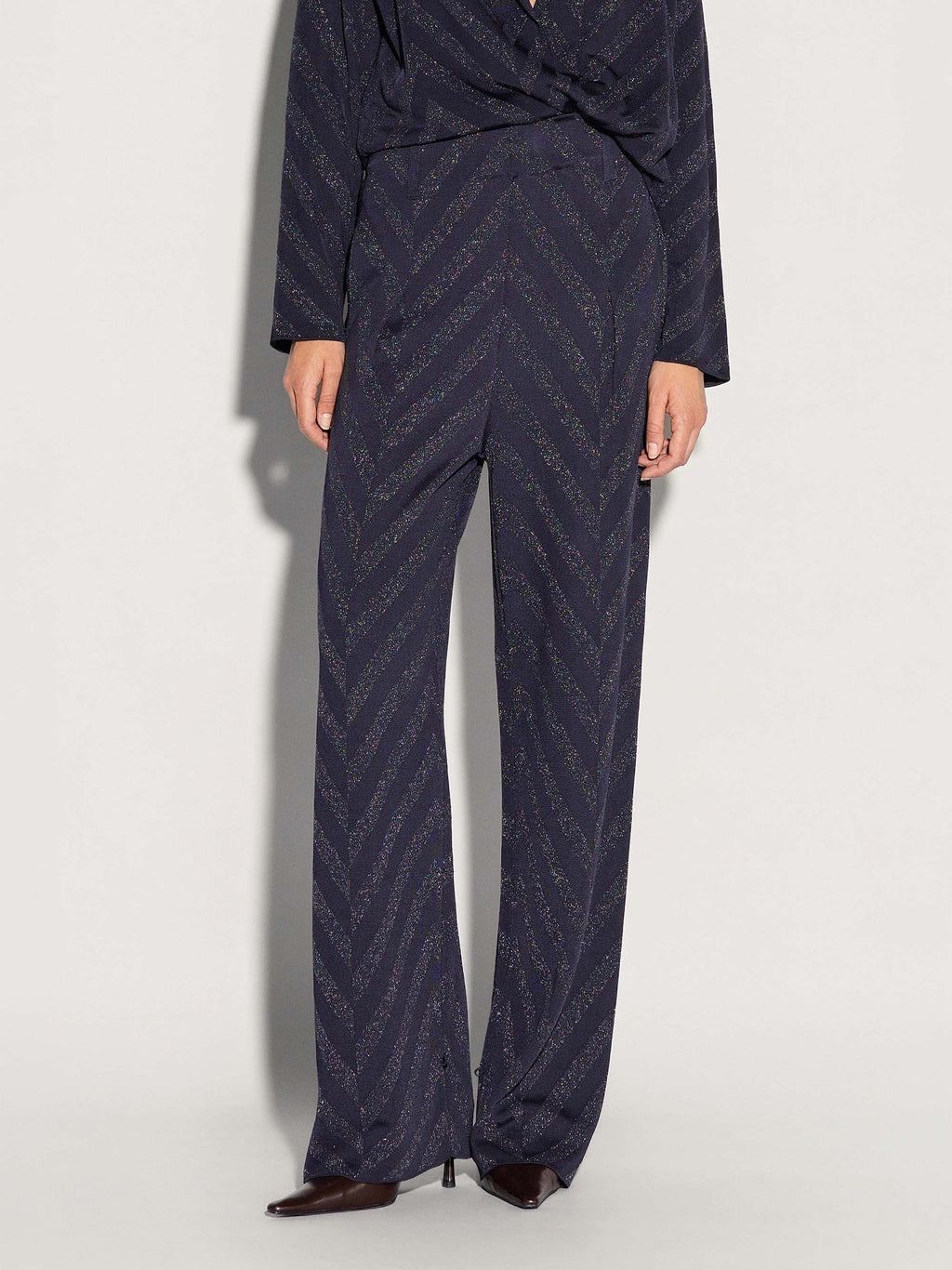 Pantalone AKEP fluido lurex