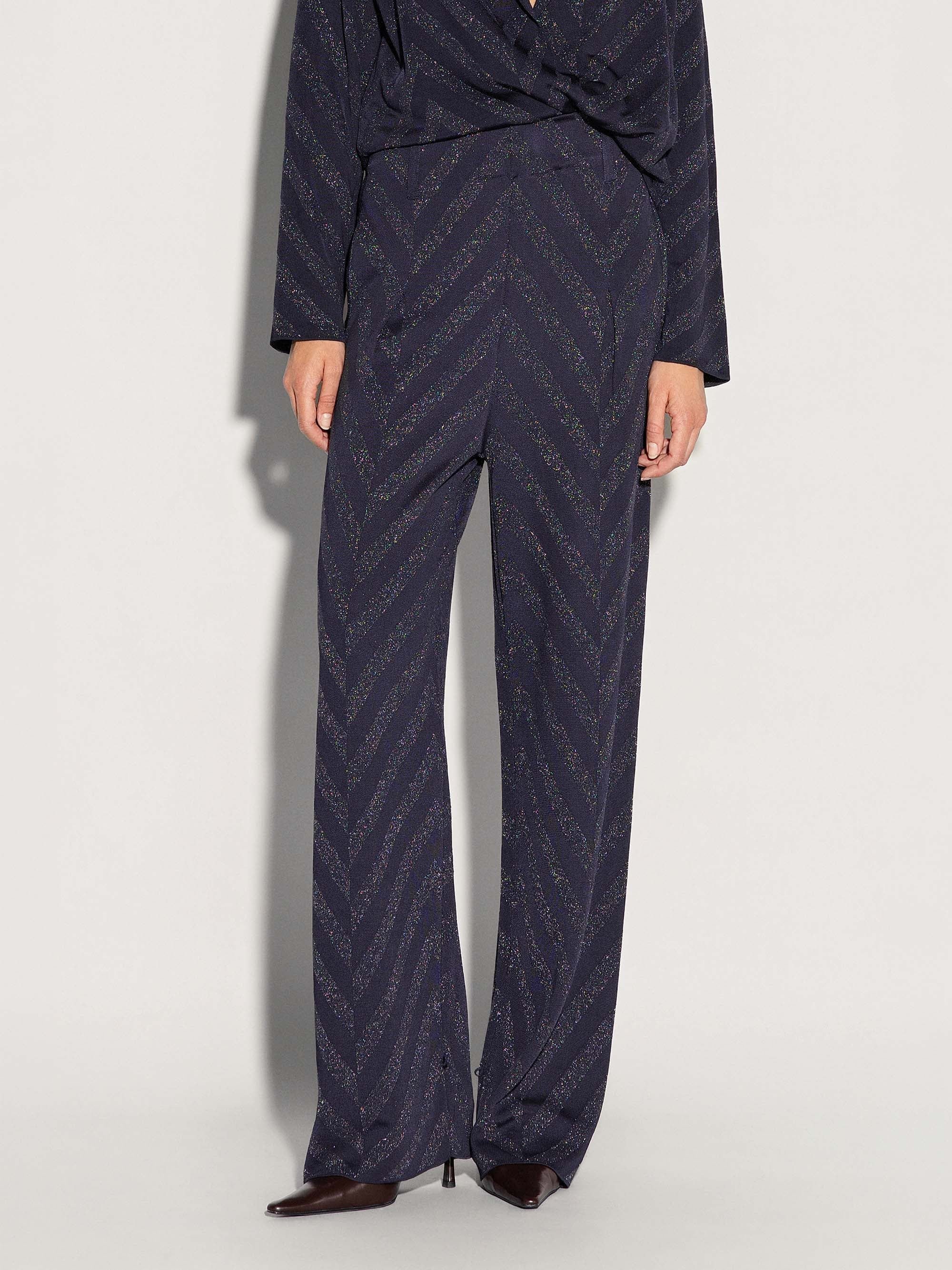 Pantalone AKEP fluido lurex