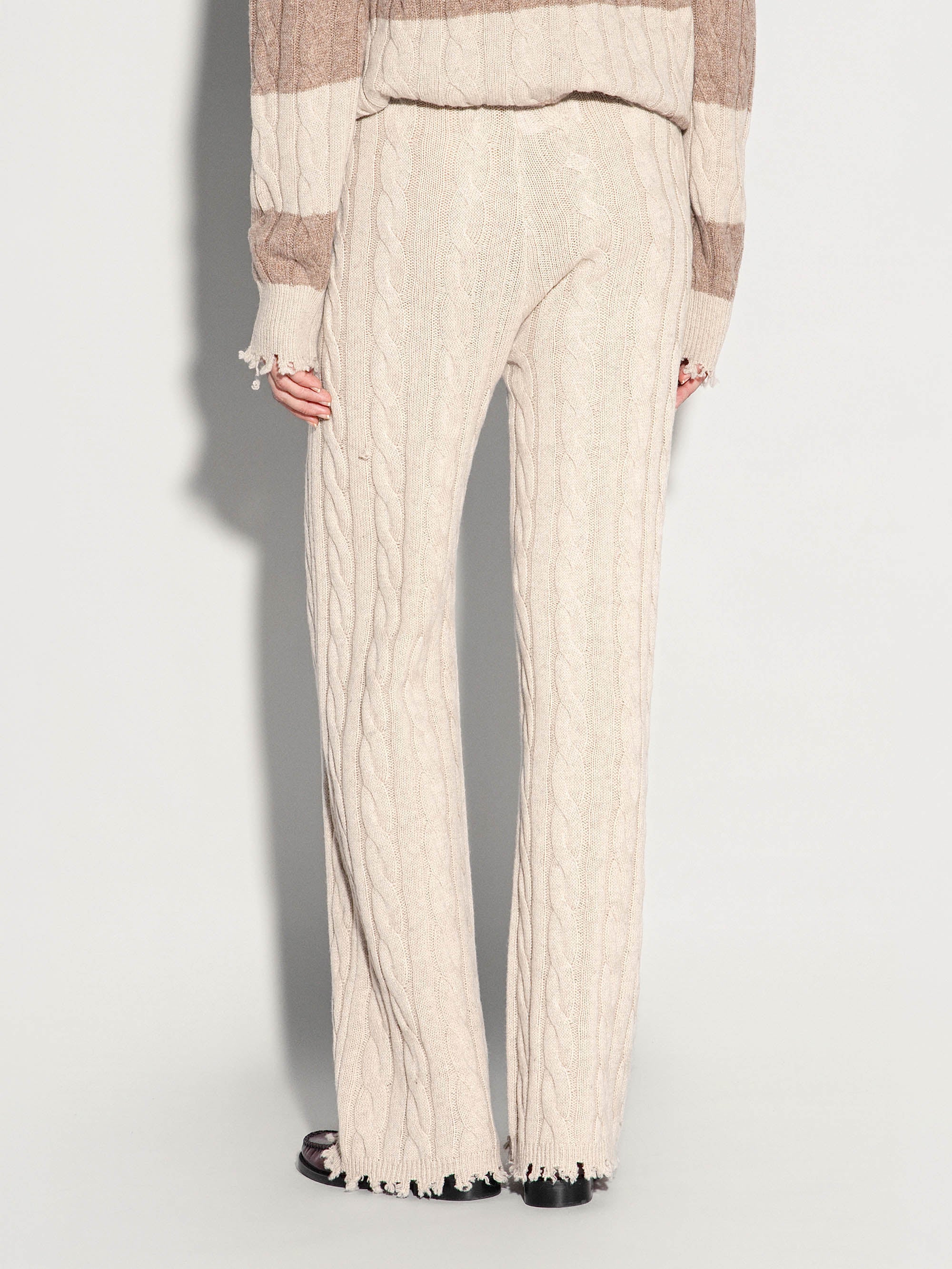 Pantalone AKEP morbido a trecce