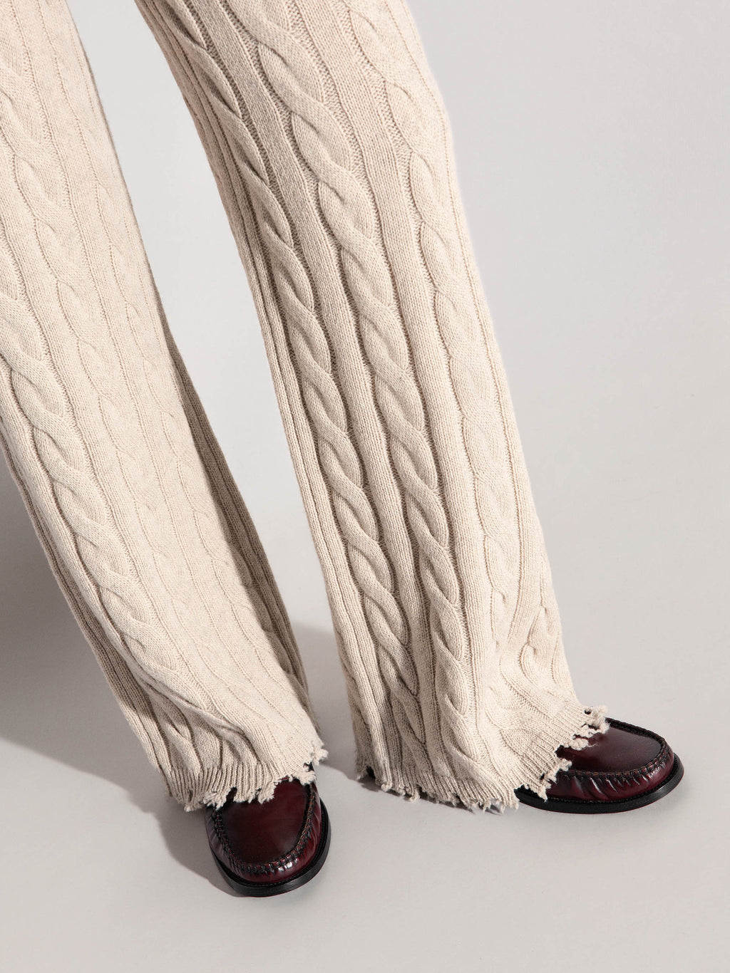Pantalone AKEP morbido a trecce