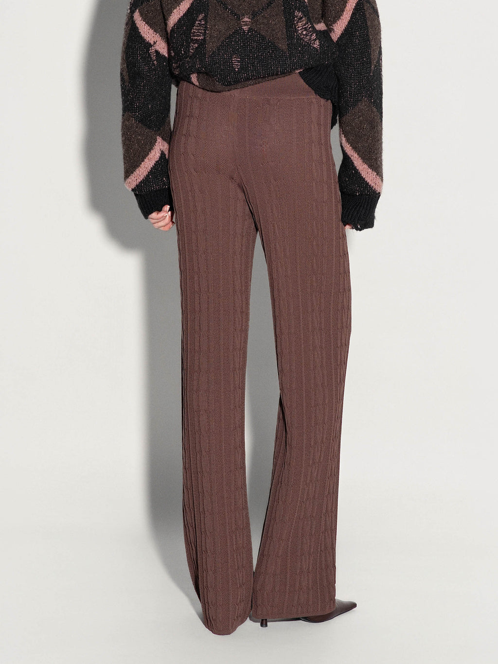 Pantalone AKEP morbido a trecce