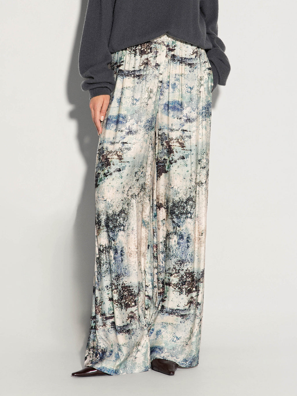 Pantalone pigiama AKEP in raso