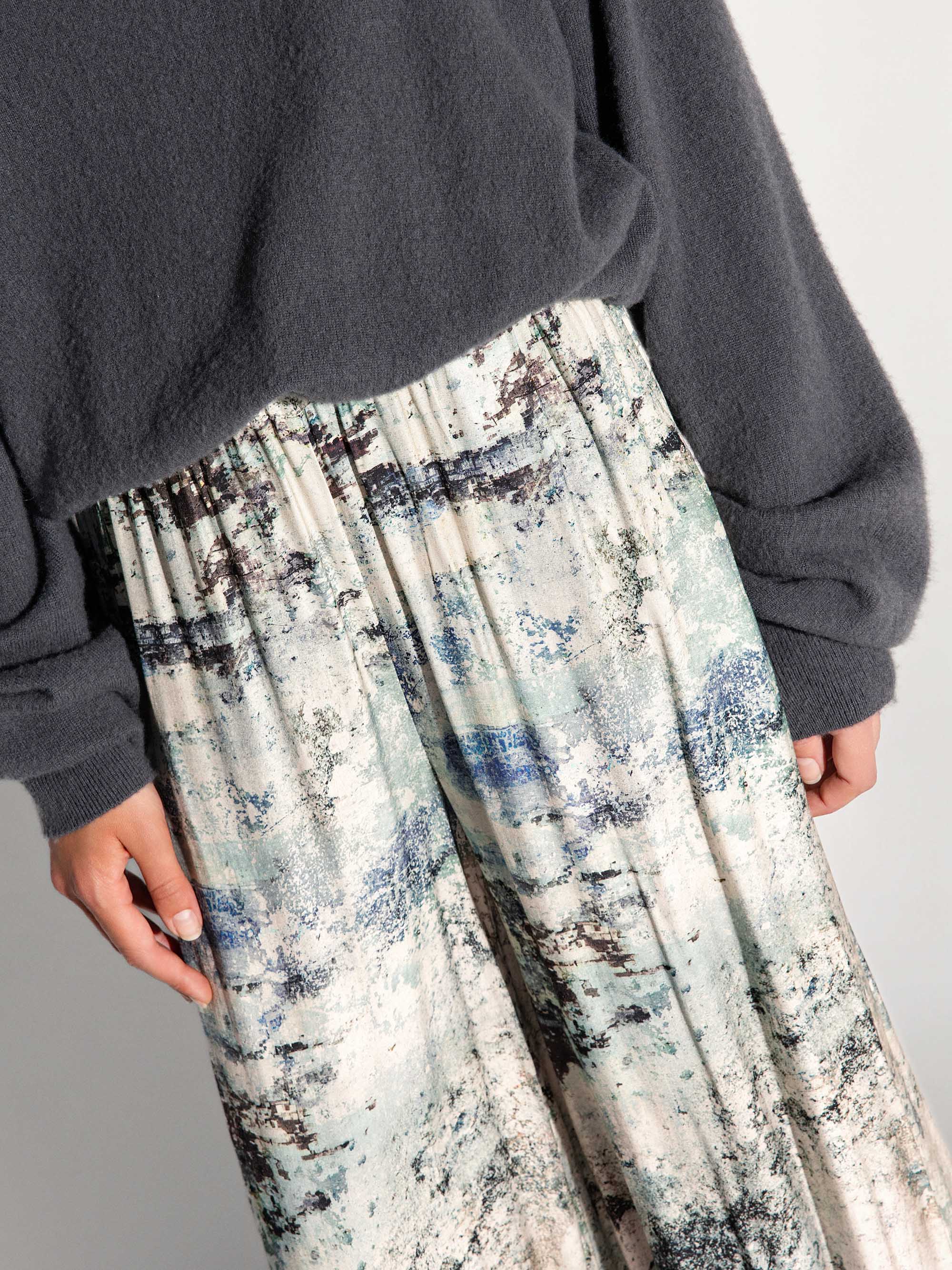 Pantalone pigiama AKEP in raso