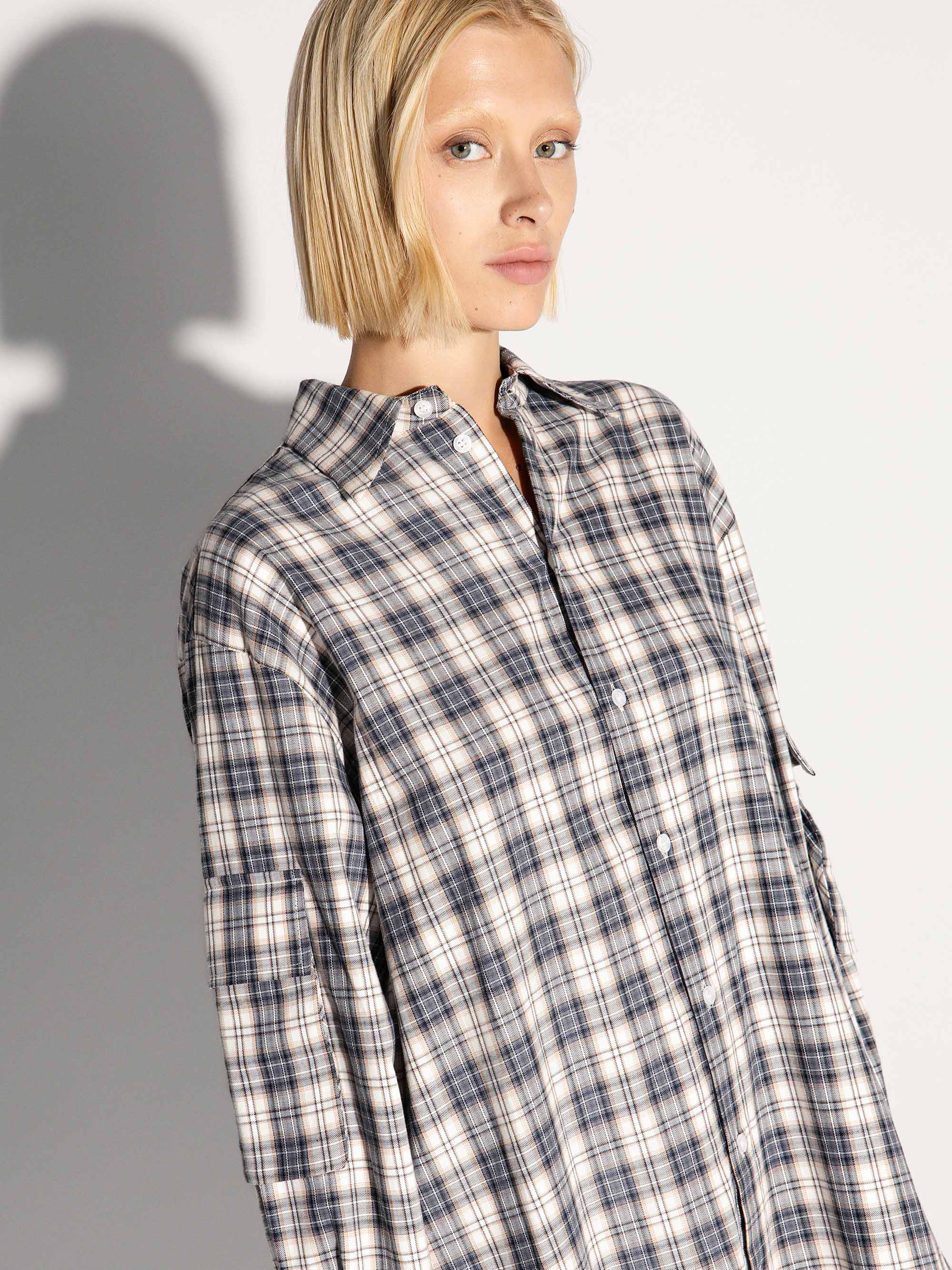 Abito camicia AKEP a quadri