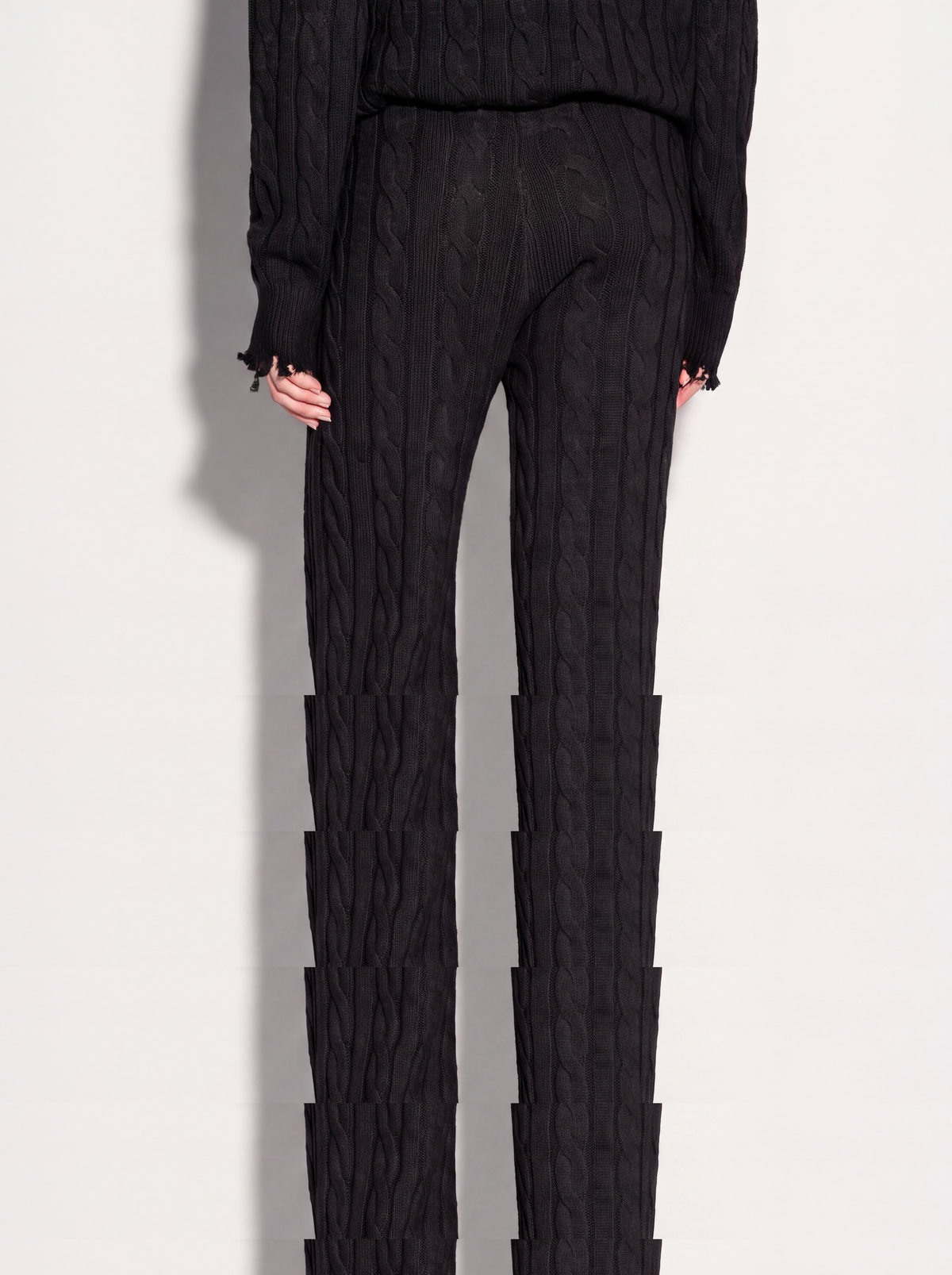 Pantalone AKEP morbido a trecce