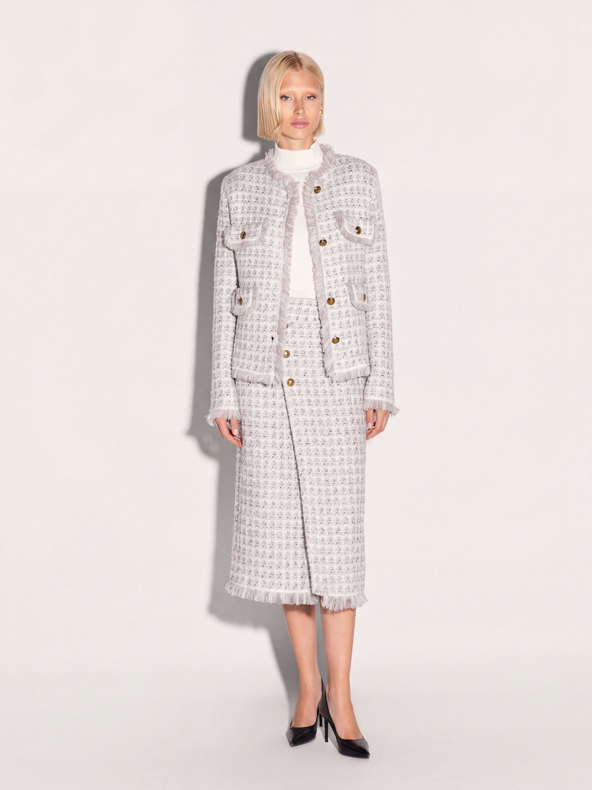 Gonna midi AKEP in mohair e cashmere