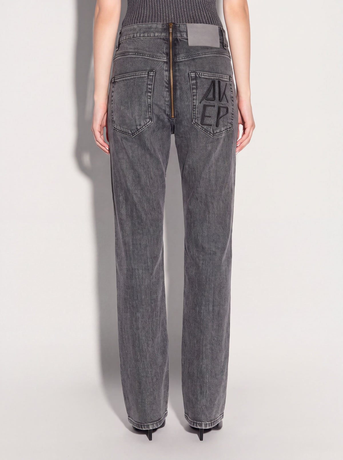 Jeans AKEP 5 tasche con zip