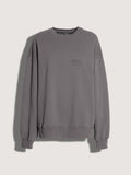 Felpa girocollo AKEP oversize con scritta Overview