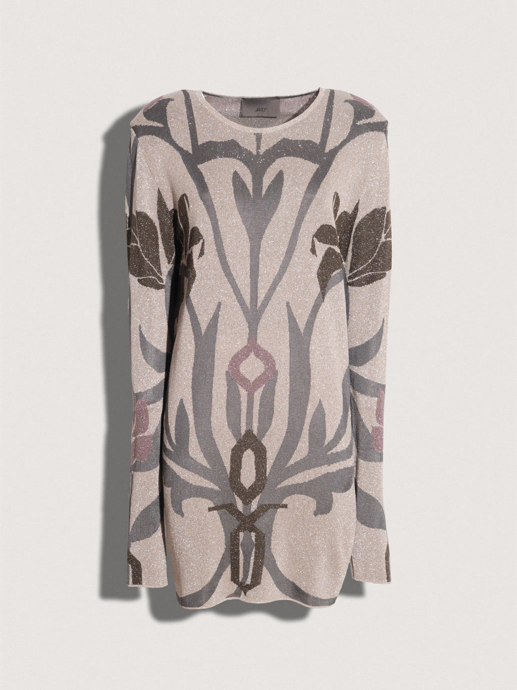 Abito AKEP in maglia jacquard lurex