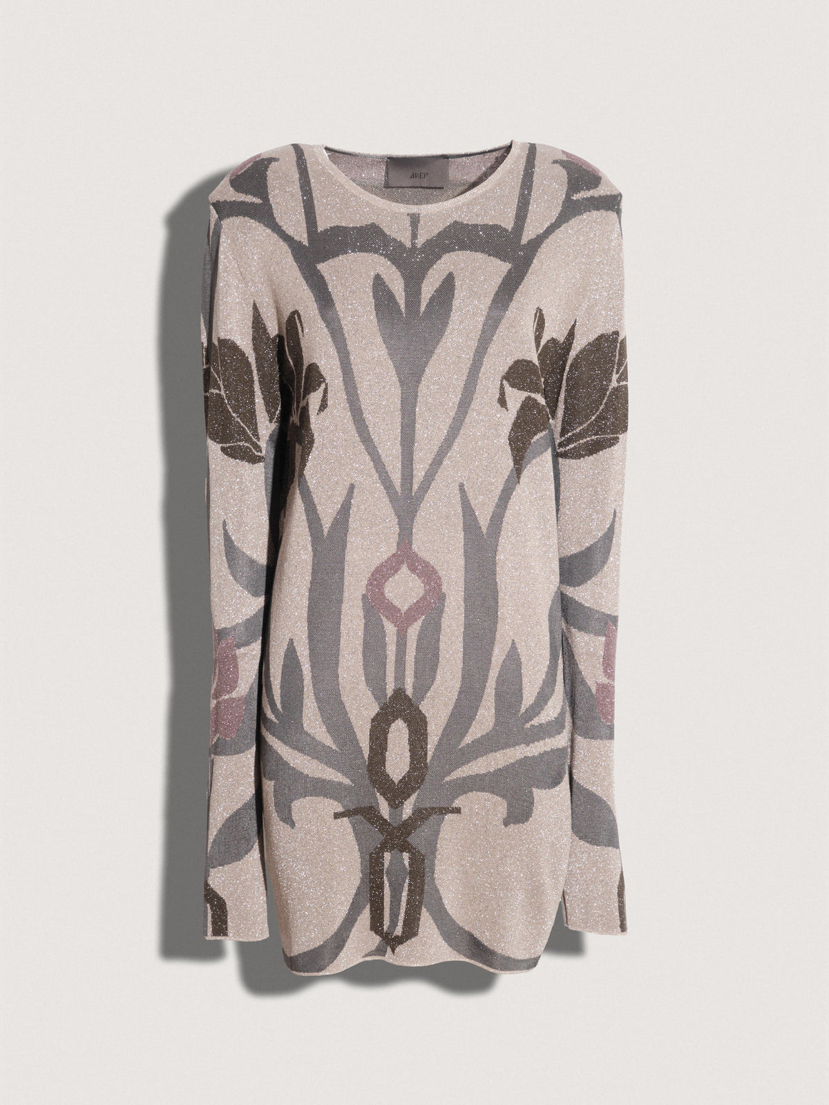 Abito AKEP in maglia jacquard lurex