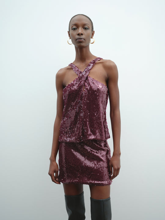 Minigonna AKEP paillettes