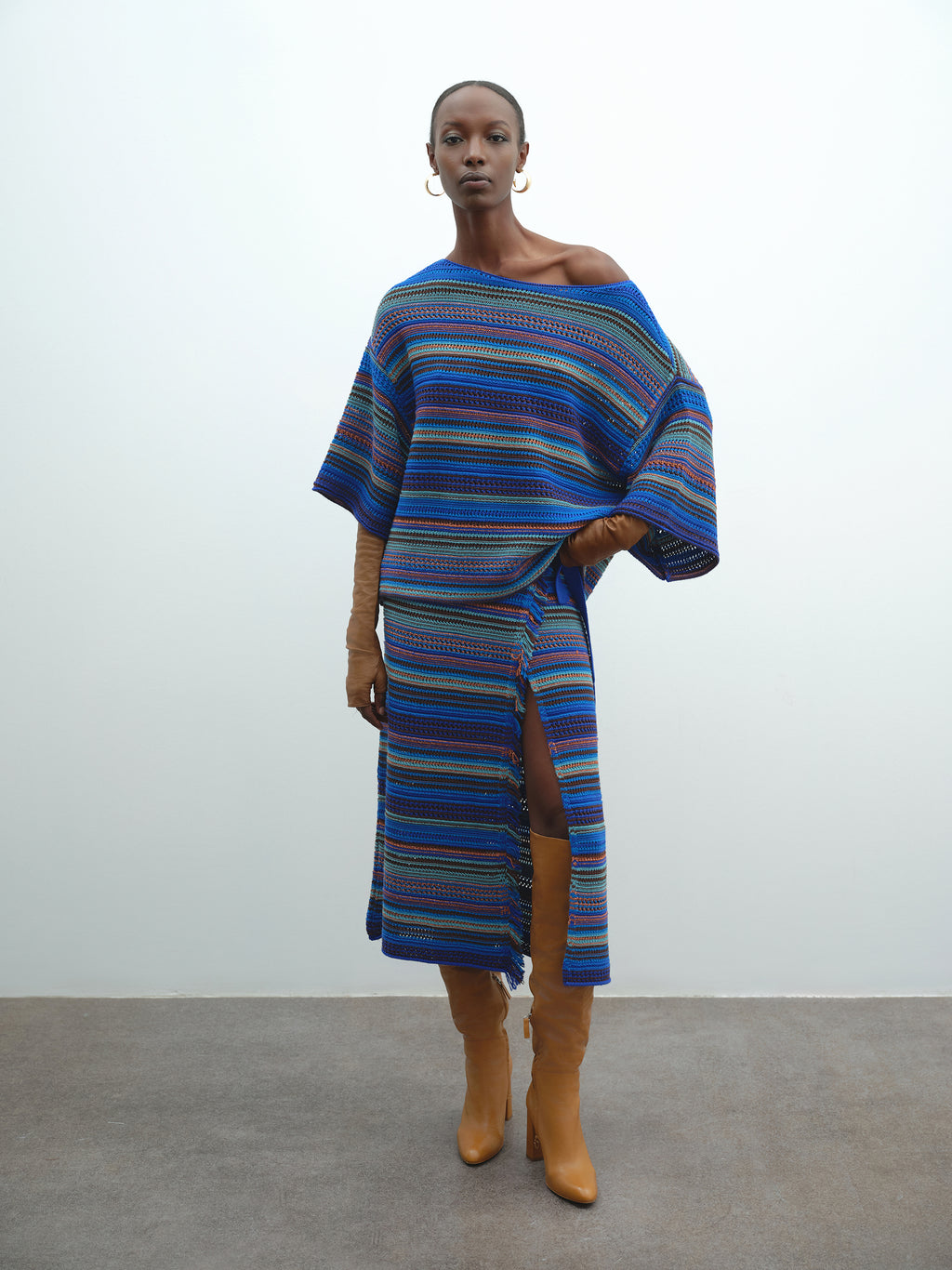 Maglia AKEP in maglia multicolor