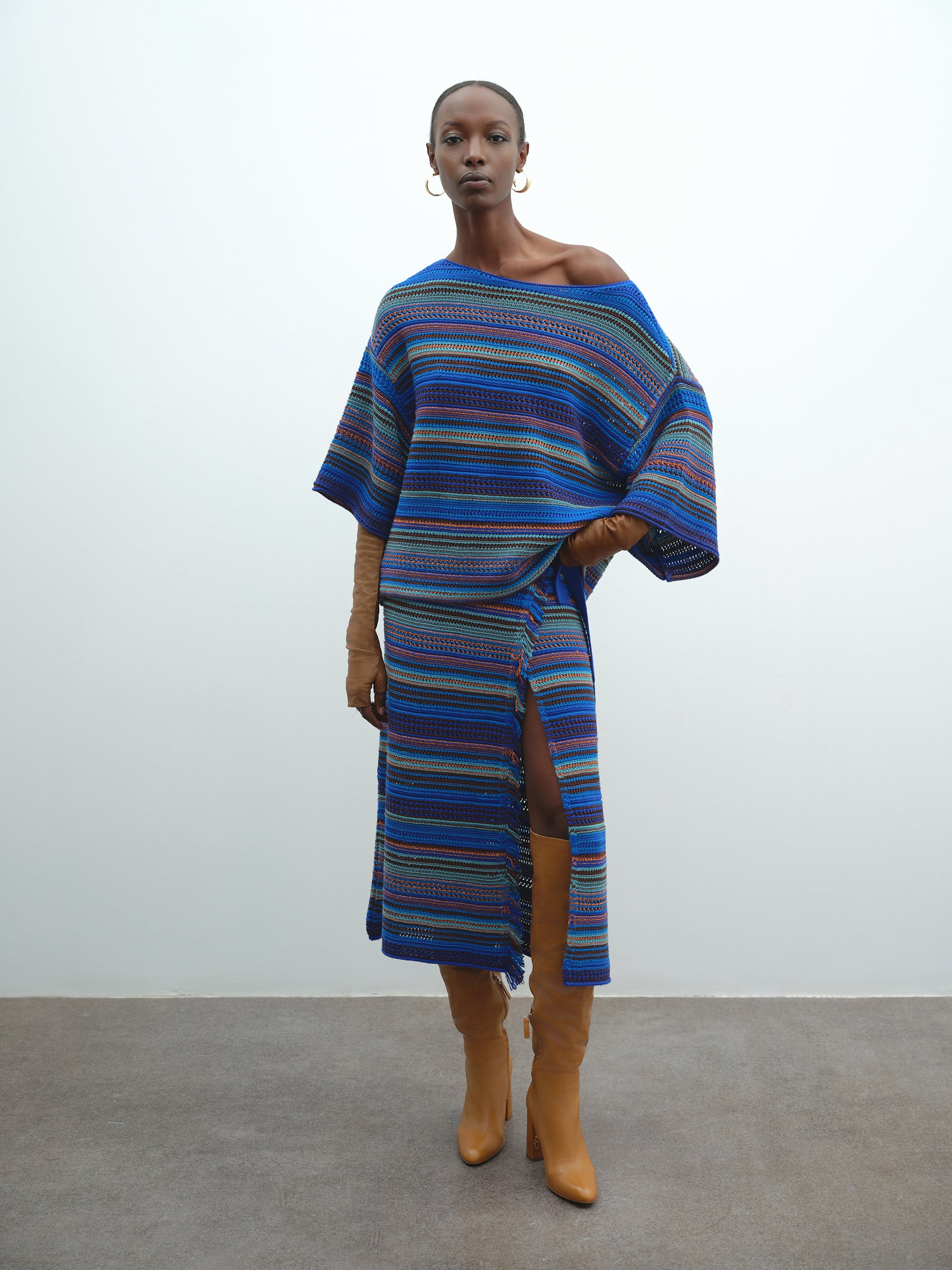 Maglia AKEP in maglia multicolor