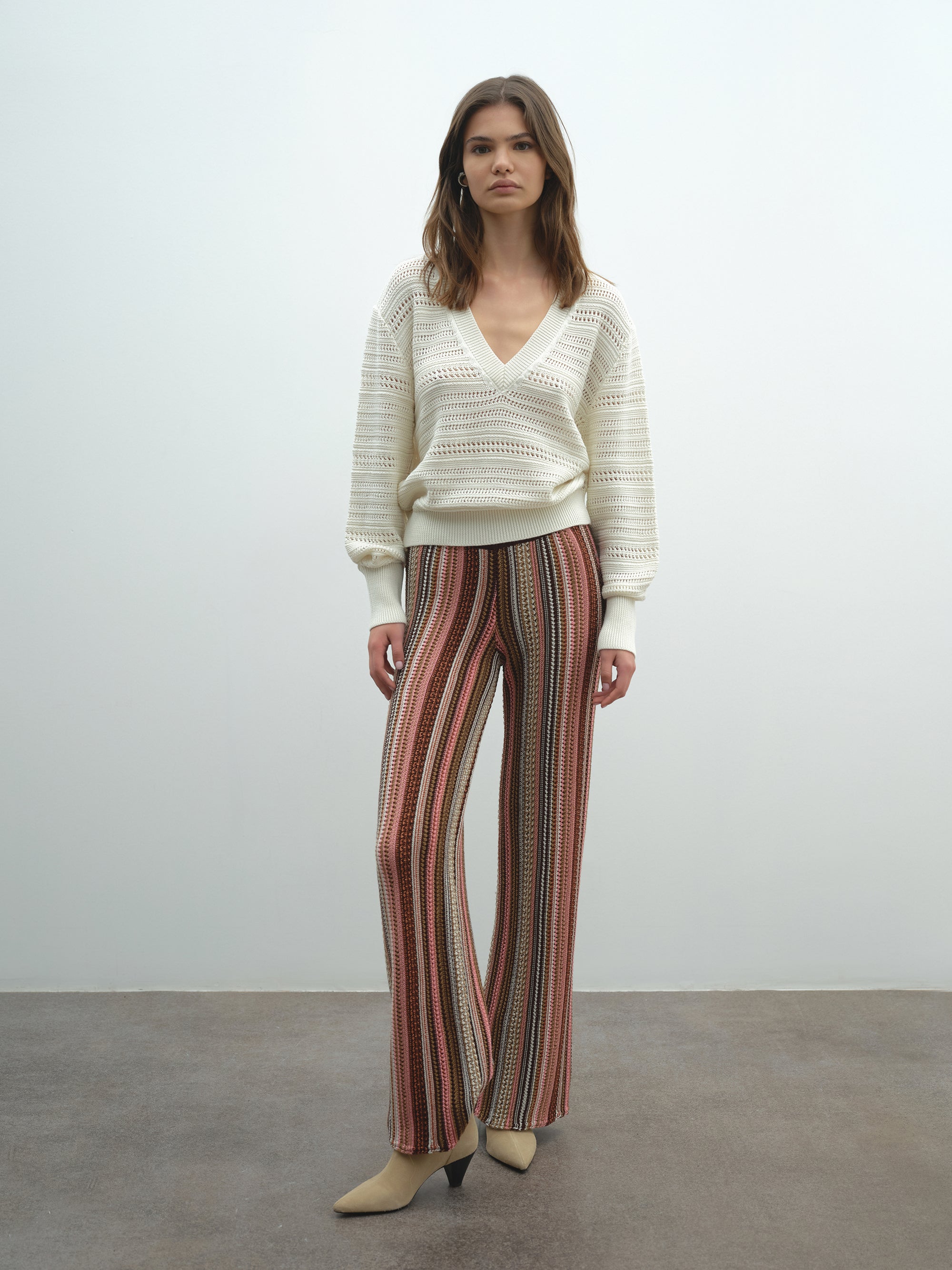 Maglia AKEP scollo "V" in merinos