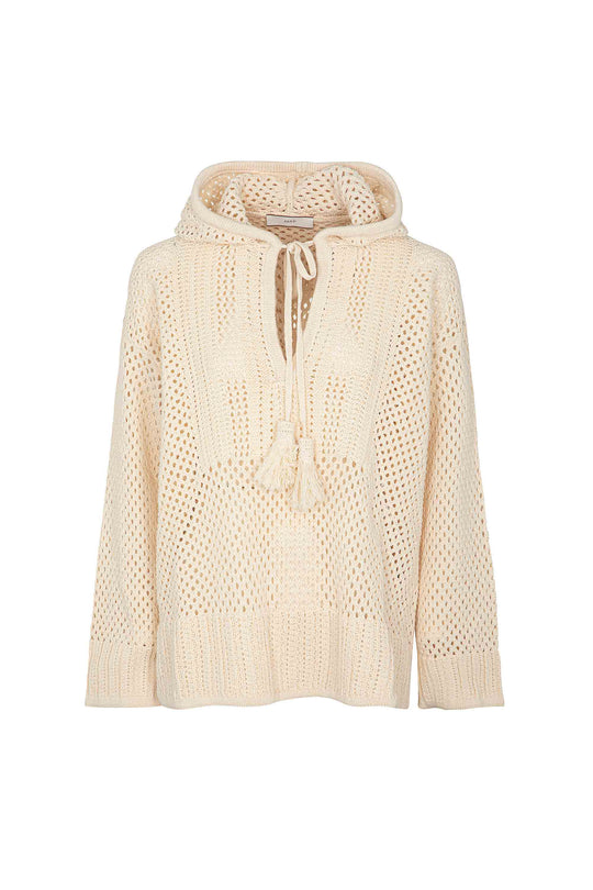 Maglia AKEP crochet con cappuccio